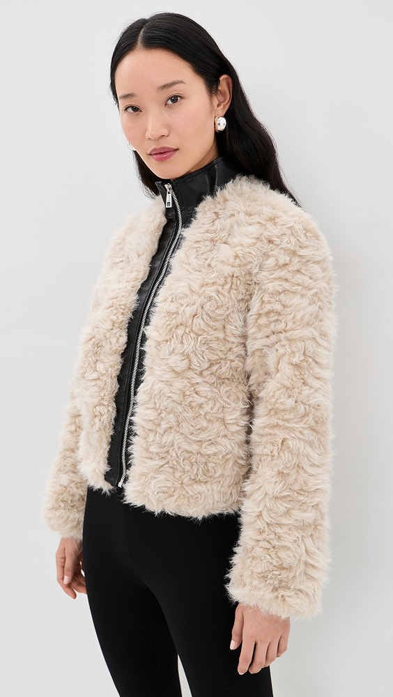 Lillet Sherpa Bomber - Noir/bone