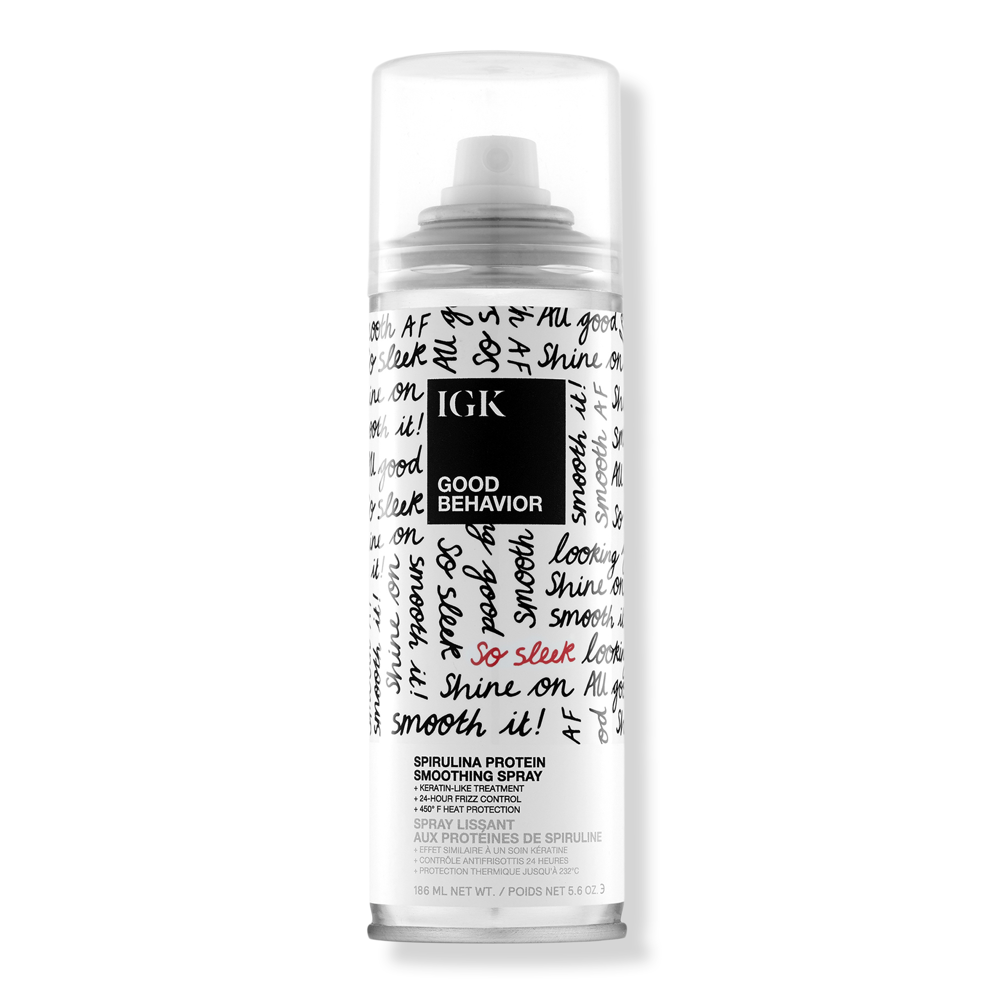 Good Behavior Spirulina Protein Smoothing Heat Protectant Spray
