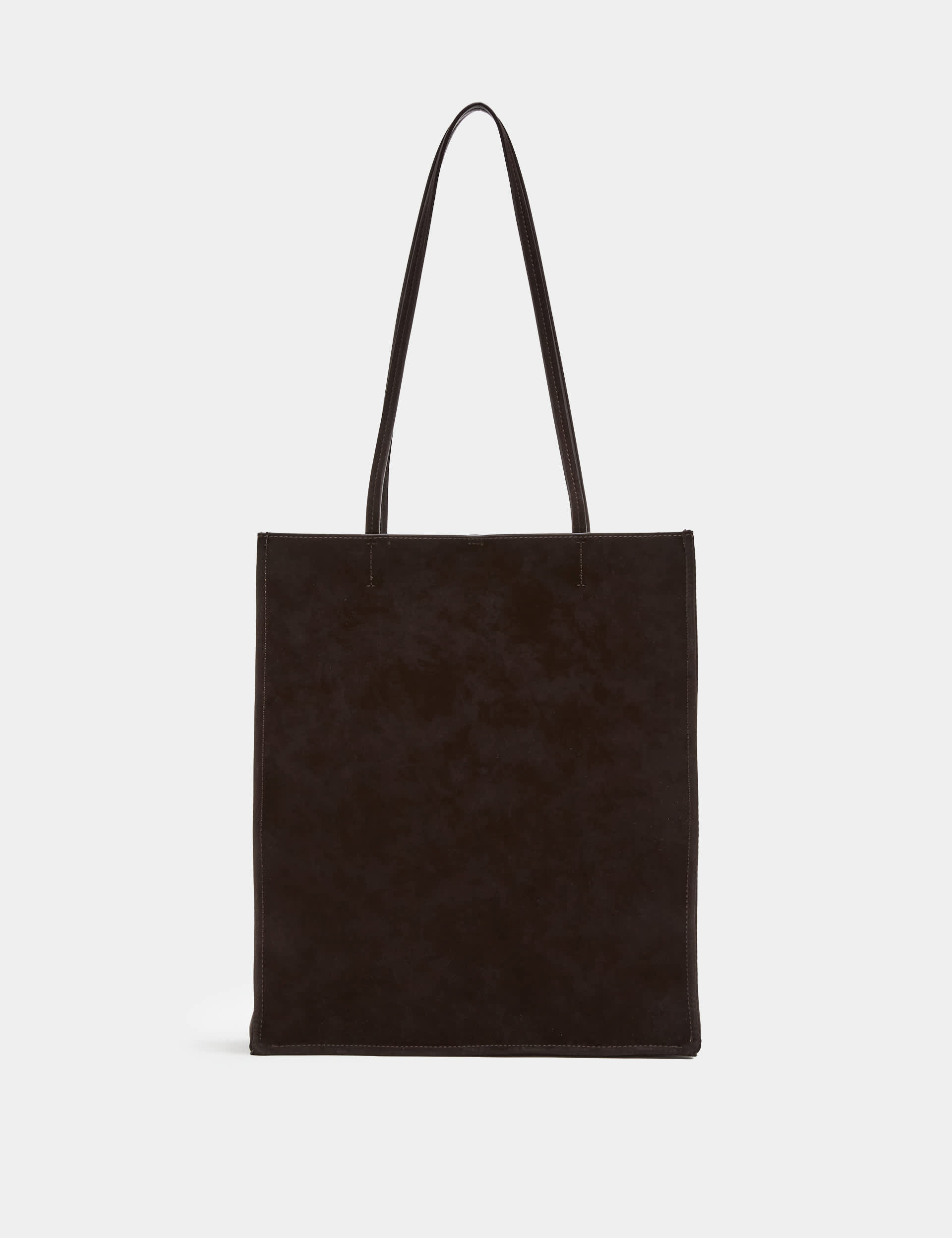 Top Handle Structured Tote Bag