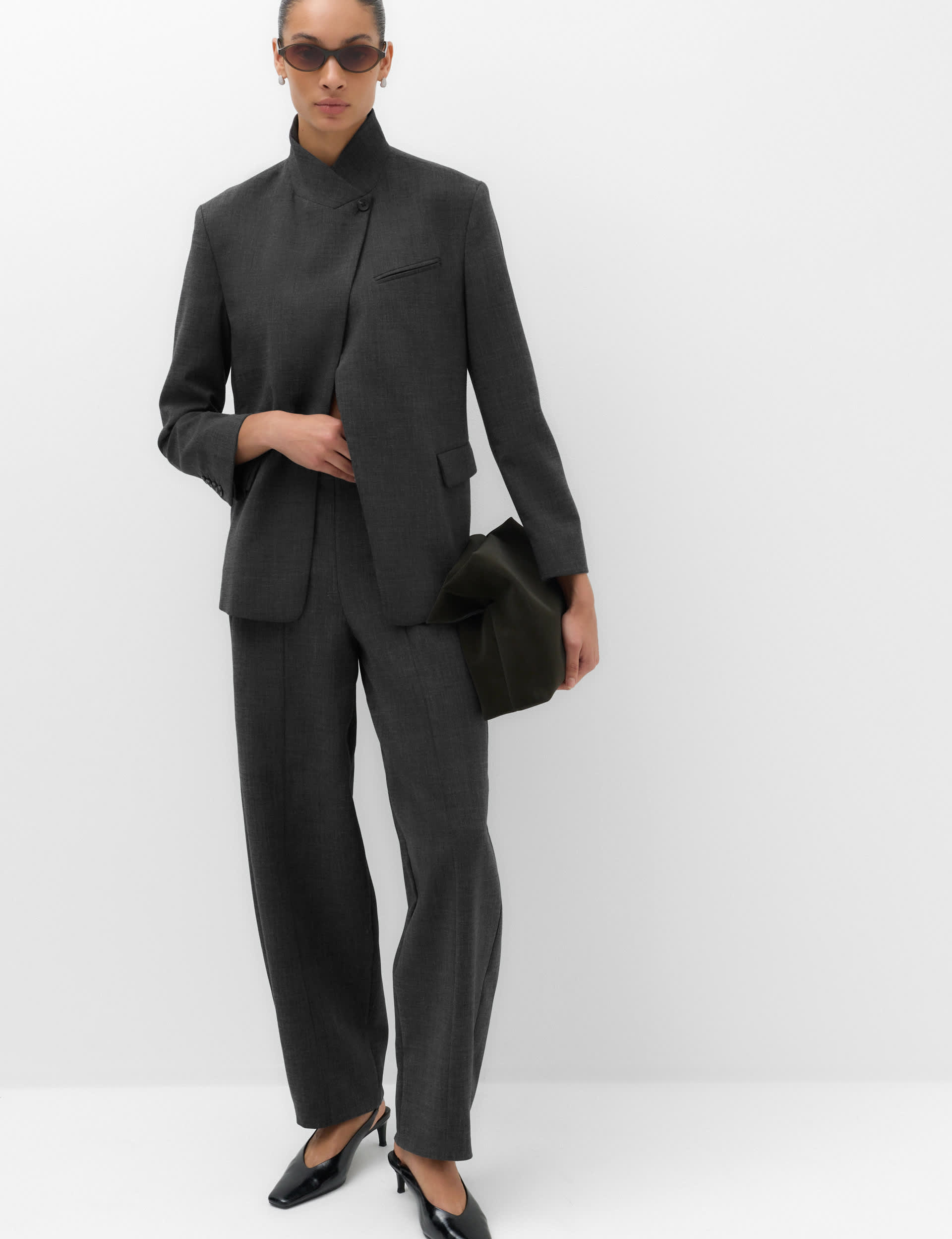 Tailored Asymmetric Blazer