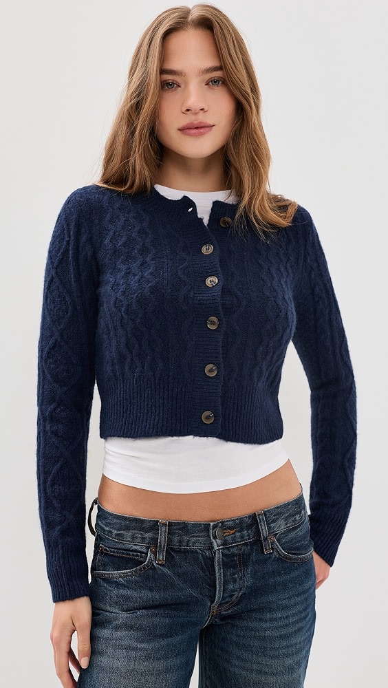 The Eleanor Cardigan - Navy