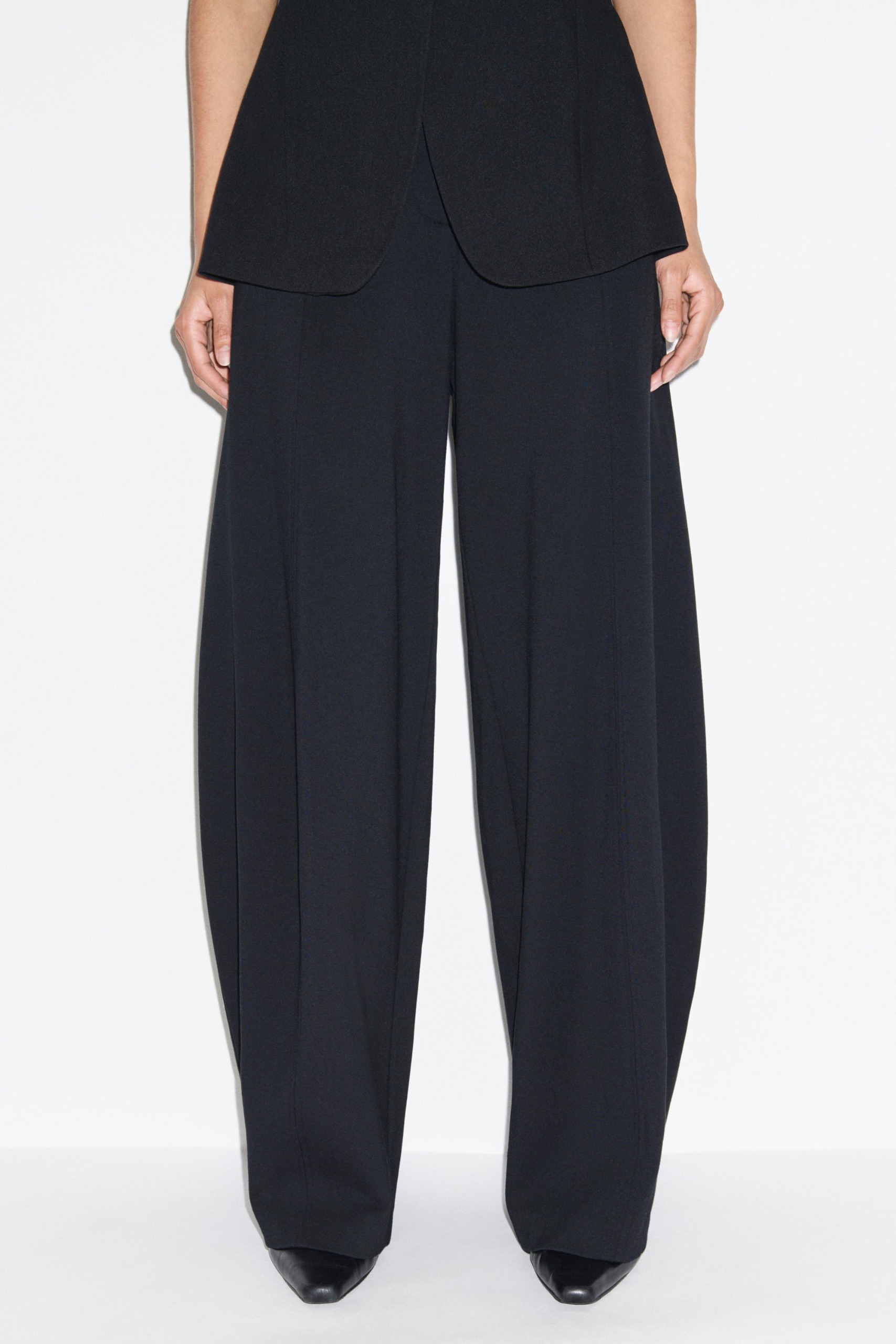 Houston Barrel Leg Ponte Trouser