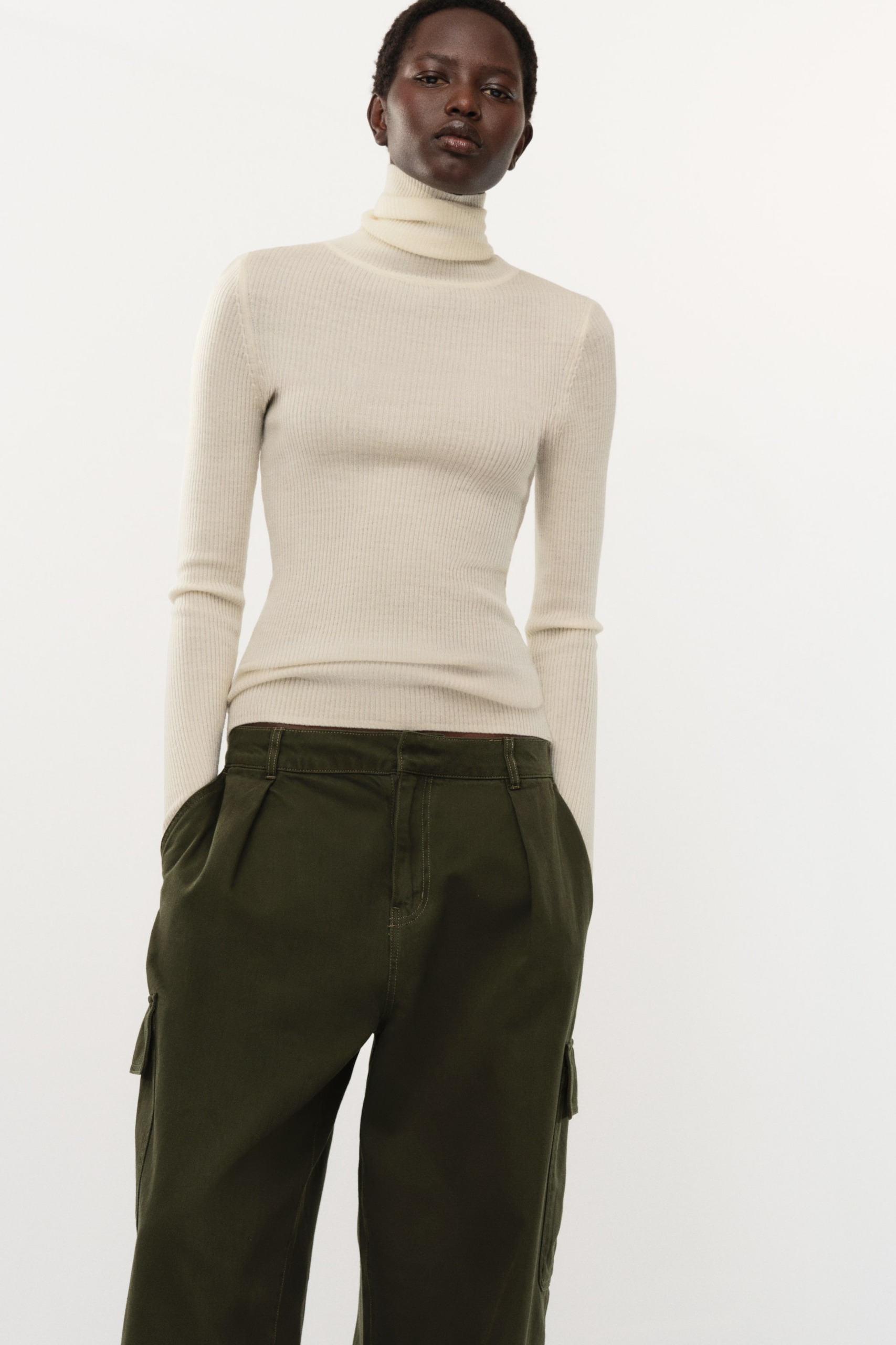 Barrel Regular Waist Jeans
