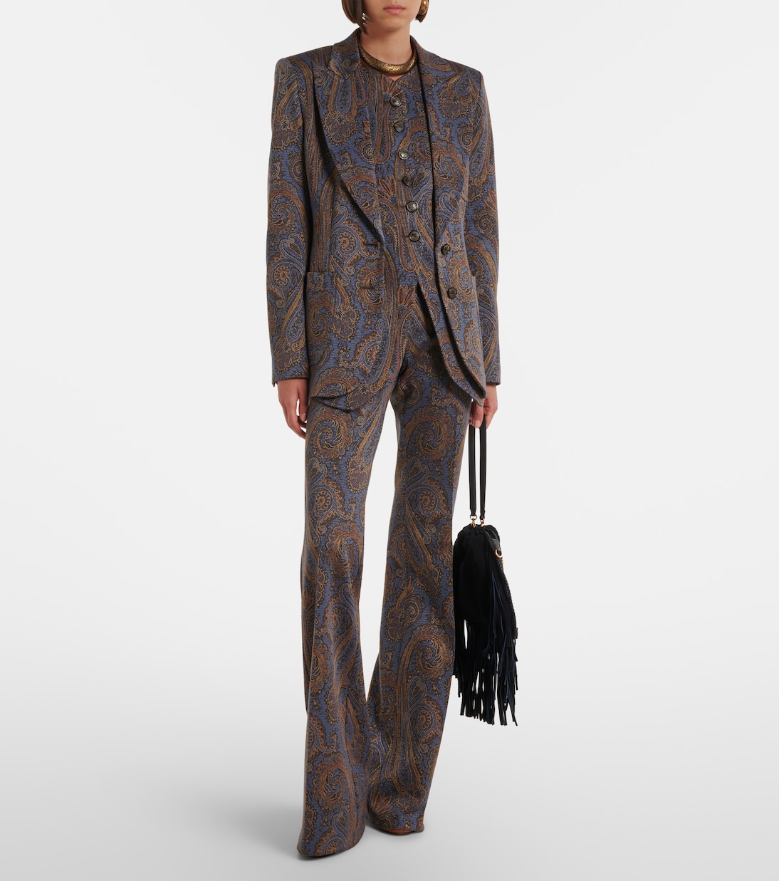 Paisley Flared Pants