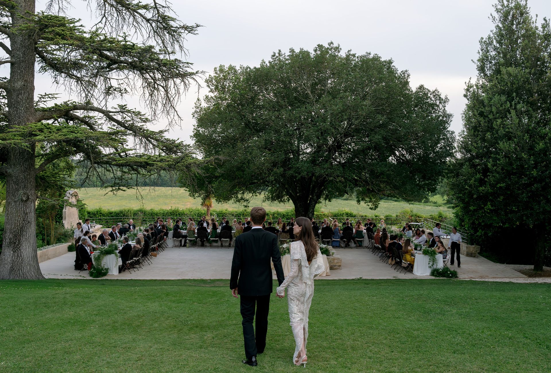 A moment from Abbie and Max's wedding reception.
