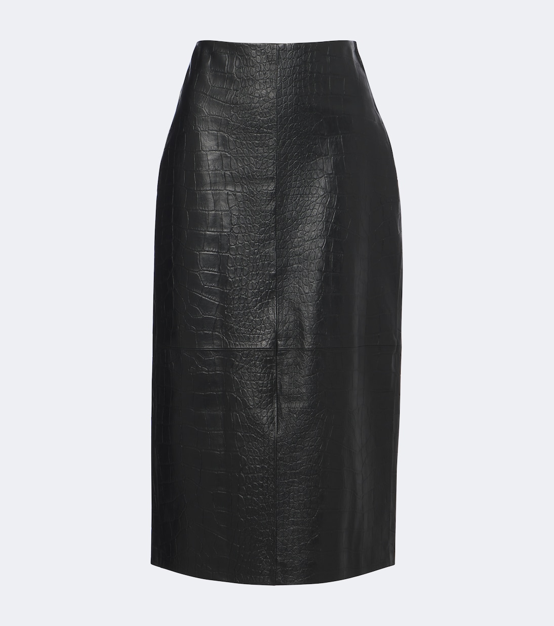 Arma Meeka Croc-Effect Leather Pencil Skirt