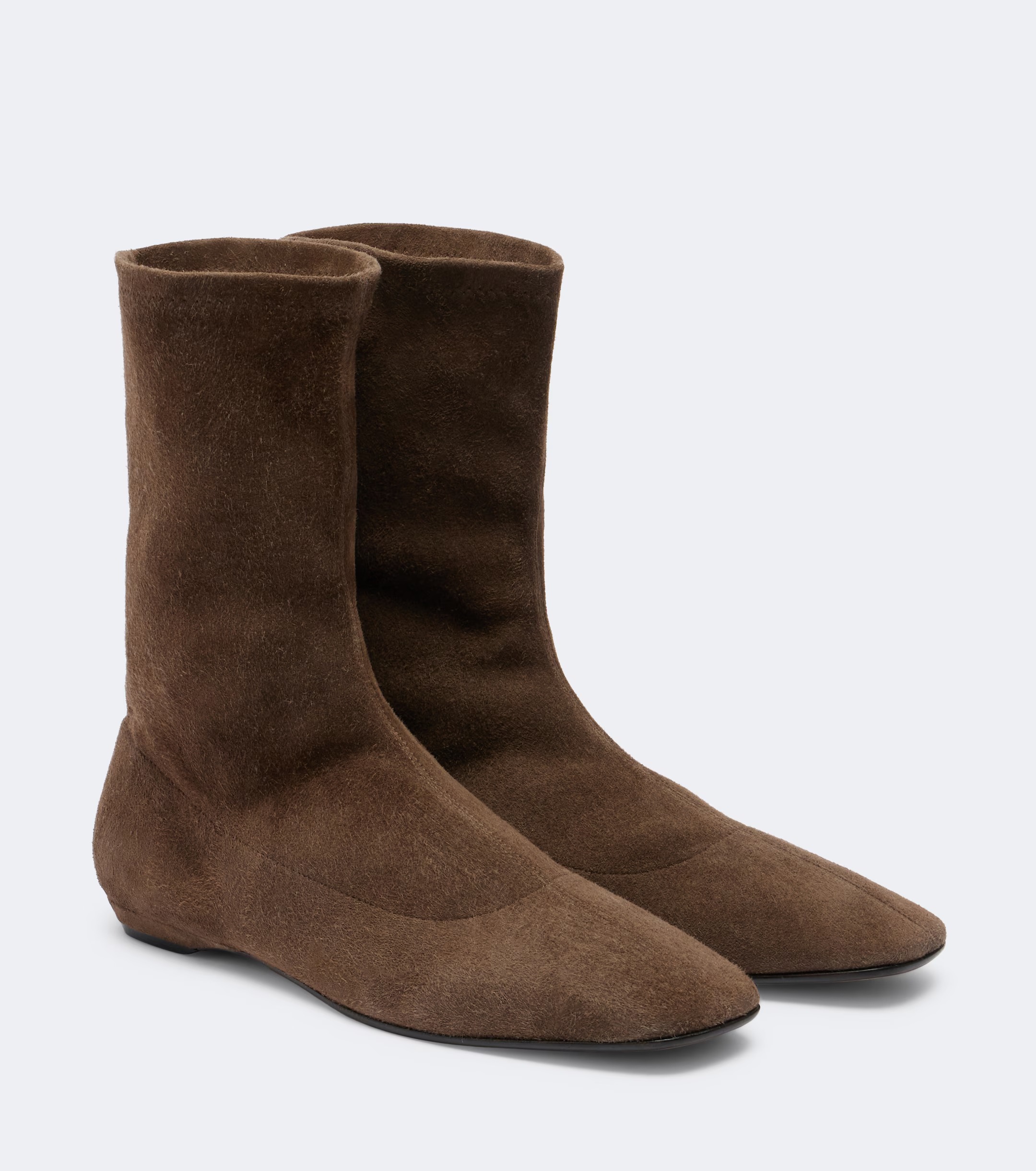 The Row, Cindy Suede Ankle Boots