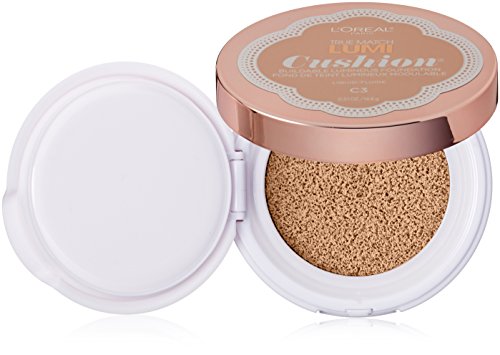 L'or&eacute;al Paris True Match Lumi Cushion Foundation, C3 Creamy Natural, 0.51 Oz.