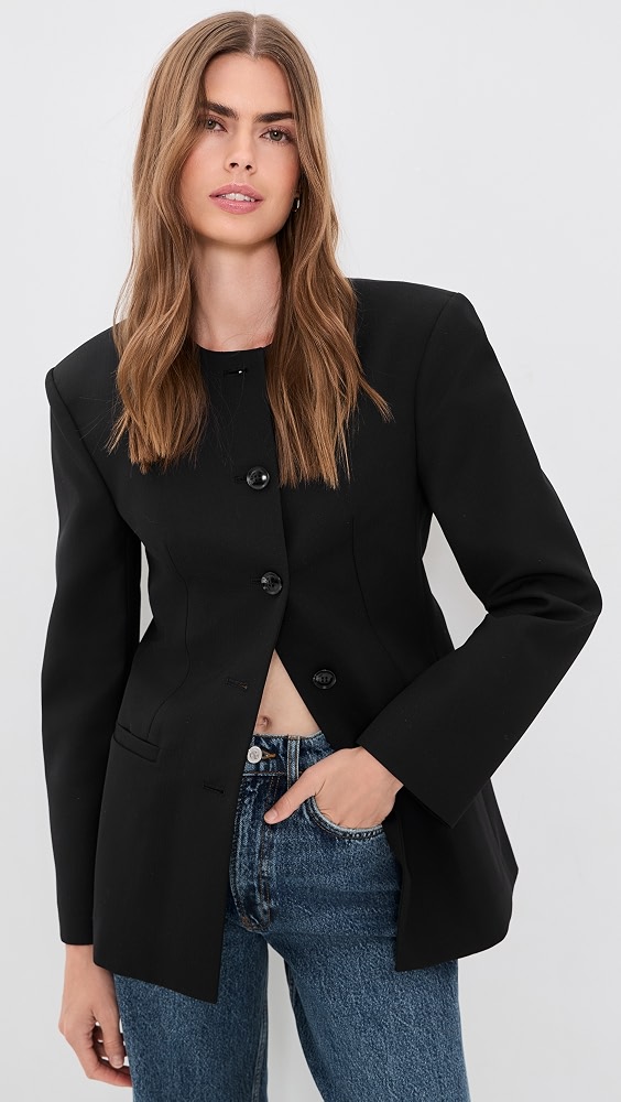 Huda Blazer - Black