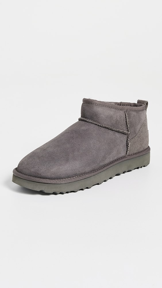 Classic Ultra Mini Boots - Grey