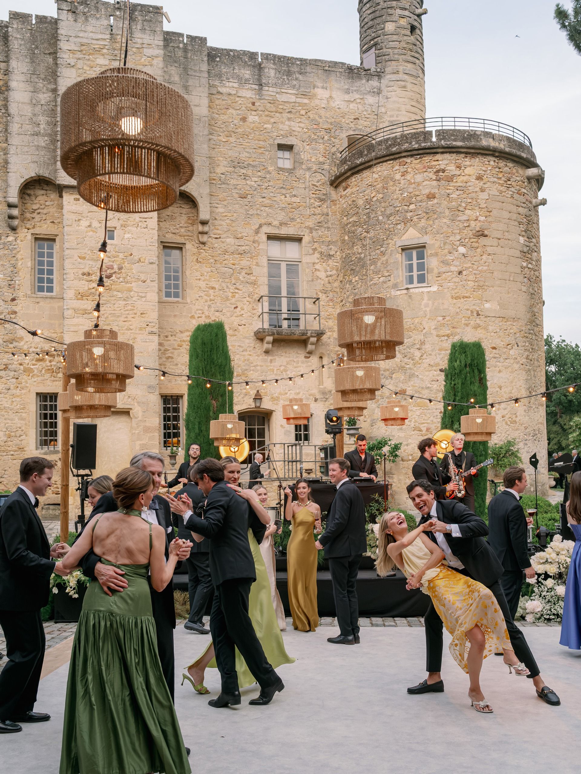 A moment from Abbie and Max's wedding reception.