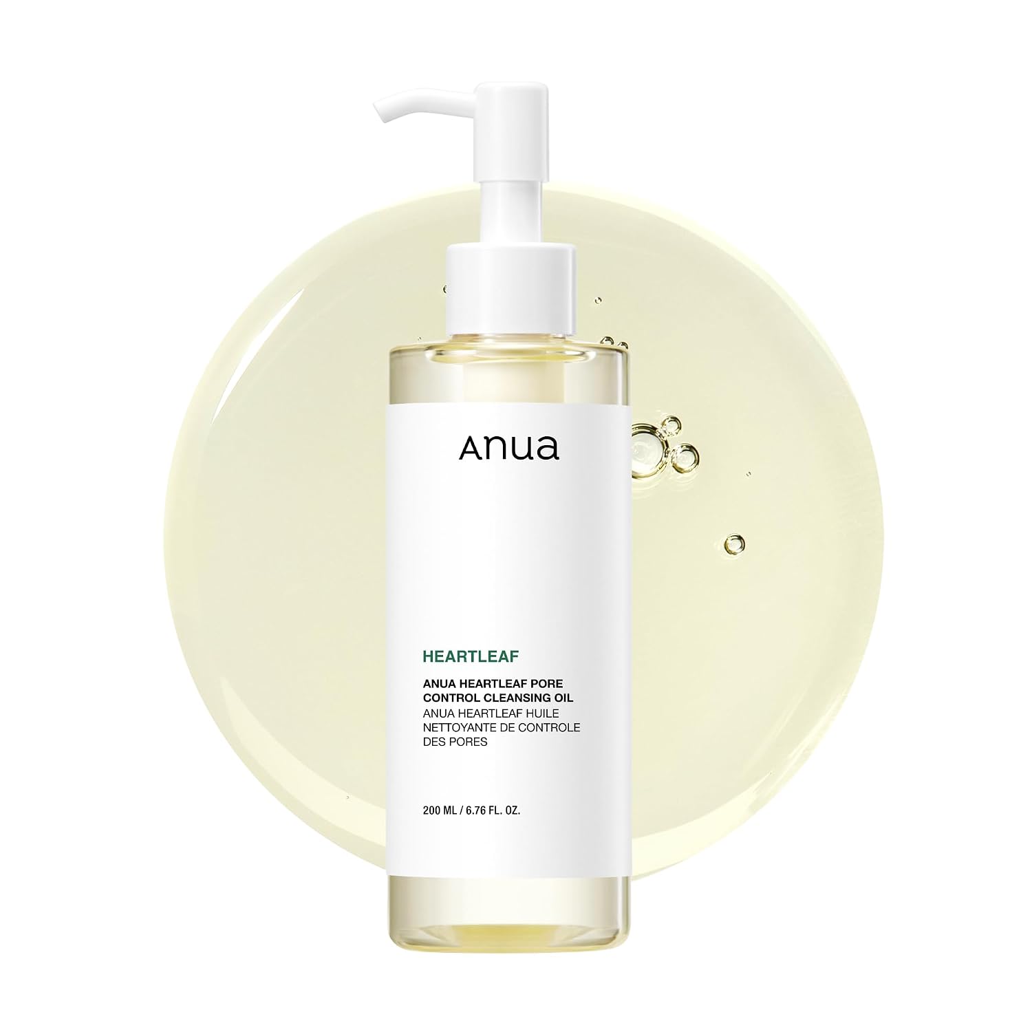 ANUA, Anua Heartleaf Pore Control Cleansing Oil, Korean Skincare, 6.76 Fl.oz