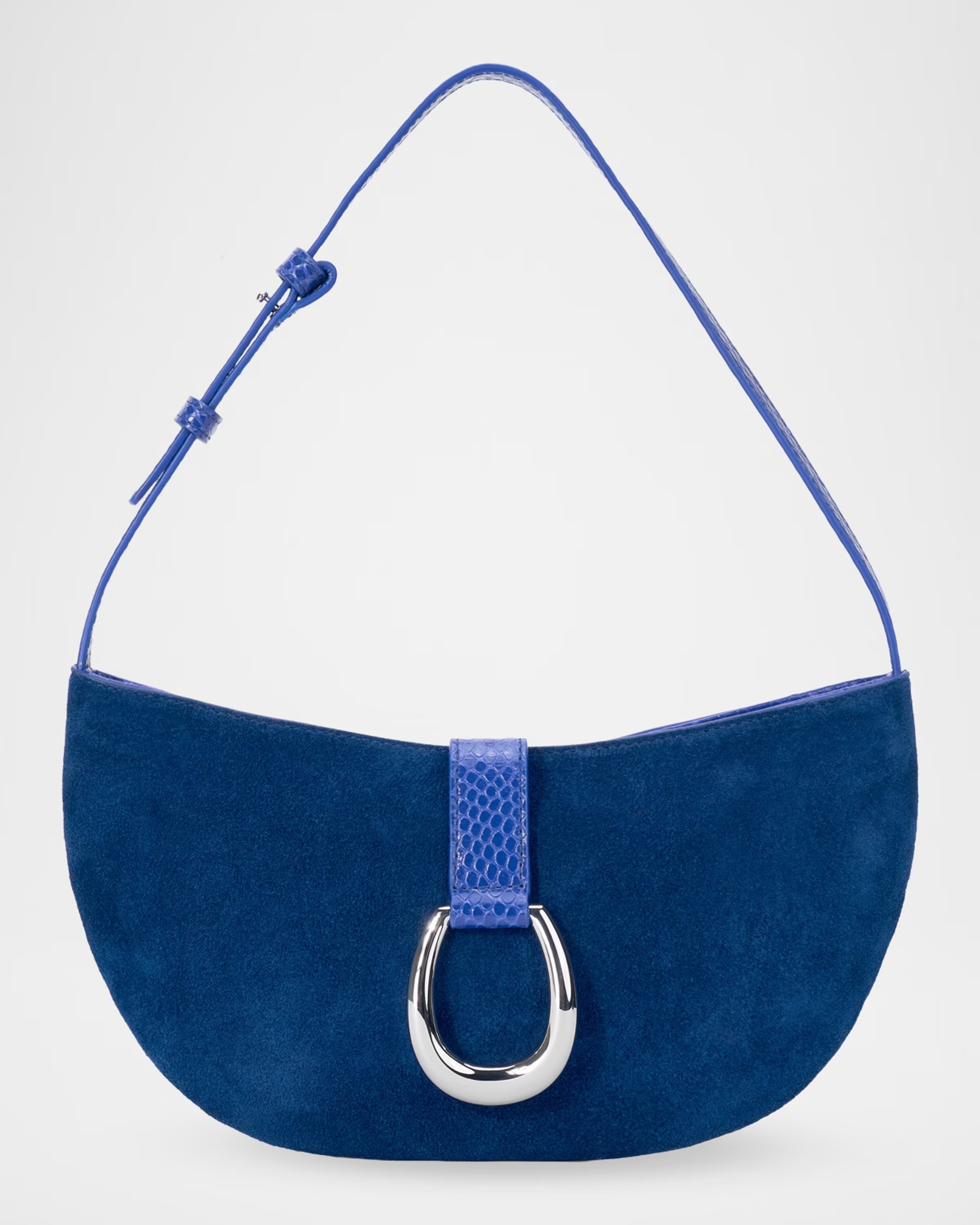 STAUD, Harlow Suede Shoulder Bag