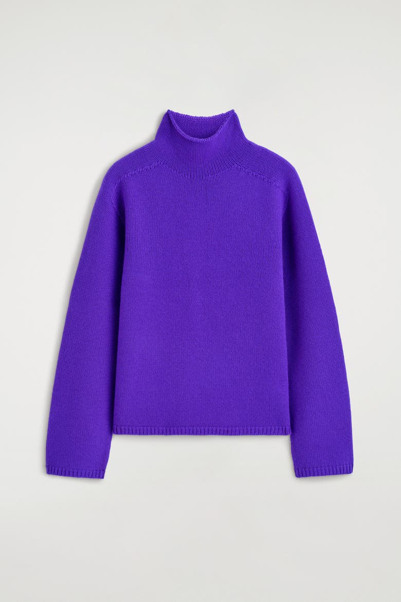 Cashmere Mock-Neck Sweater