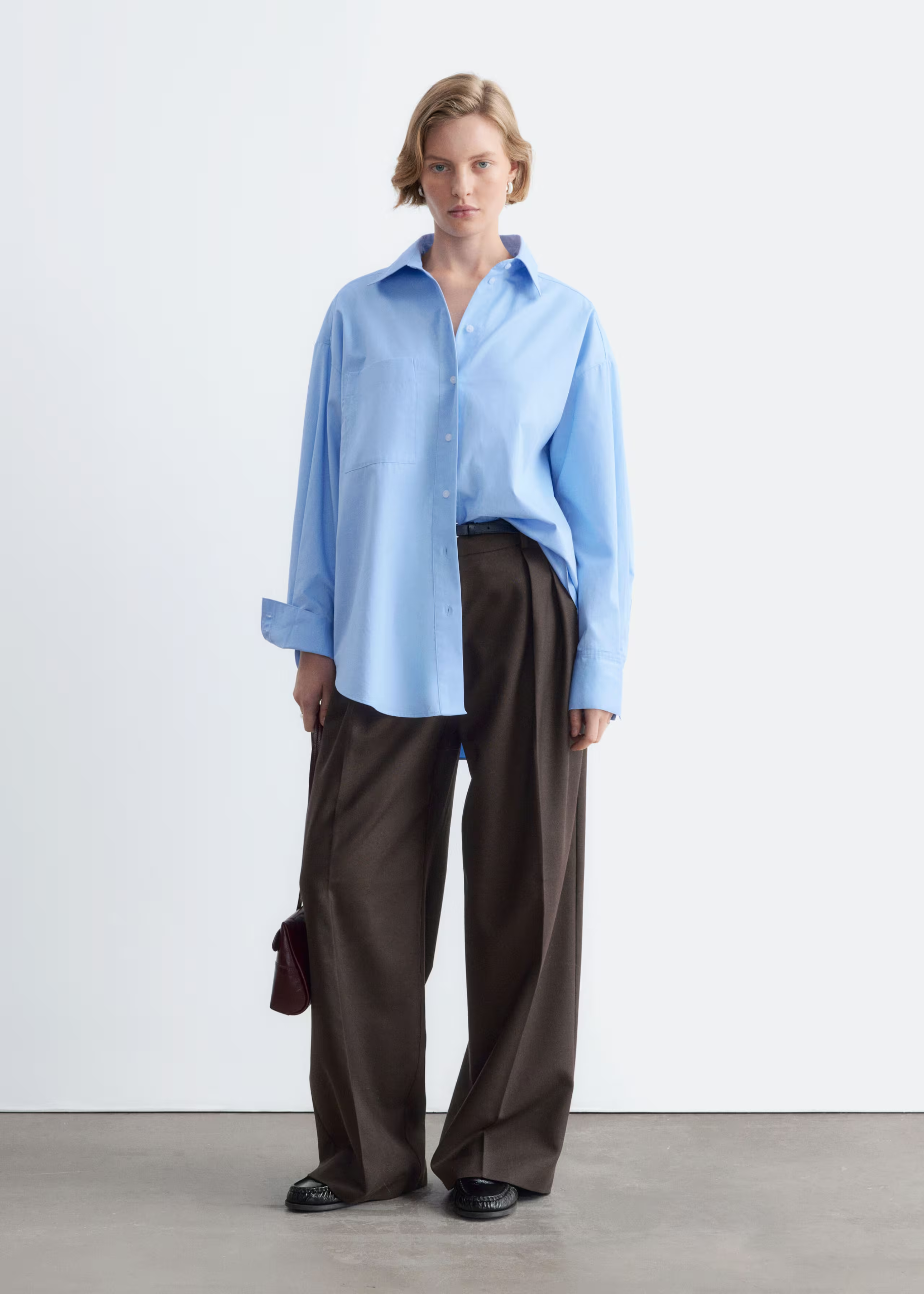 & Other Stories, Wool-Blend Tailored Trousers