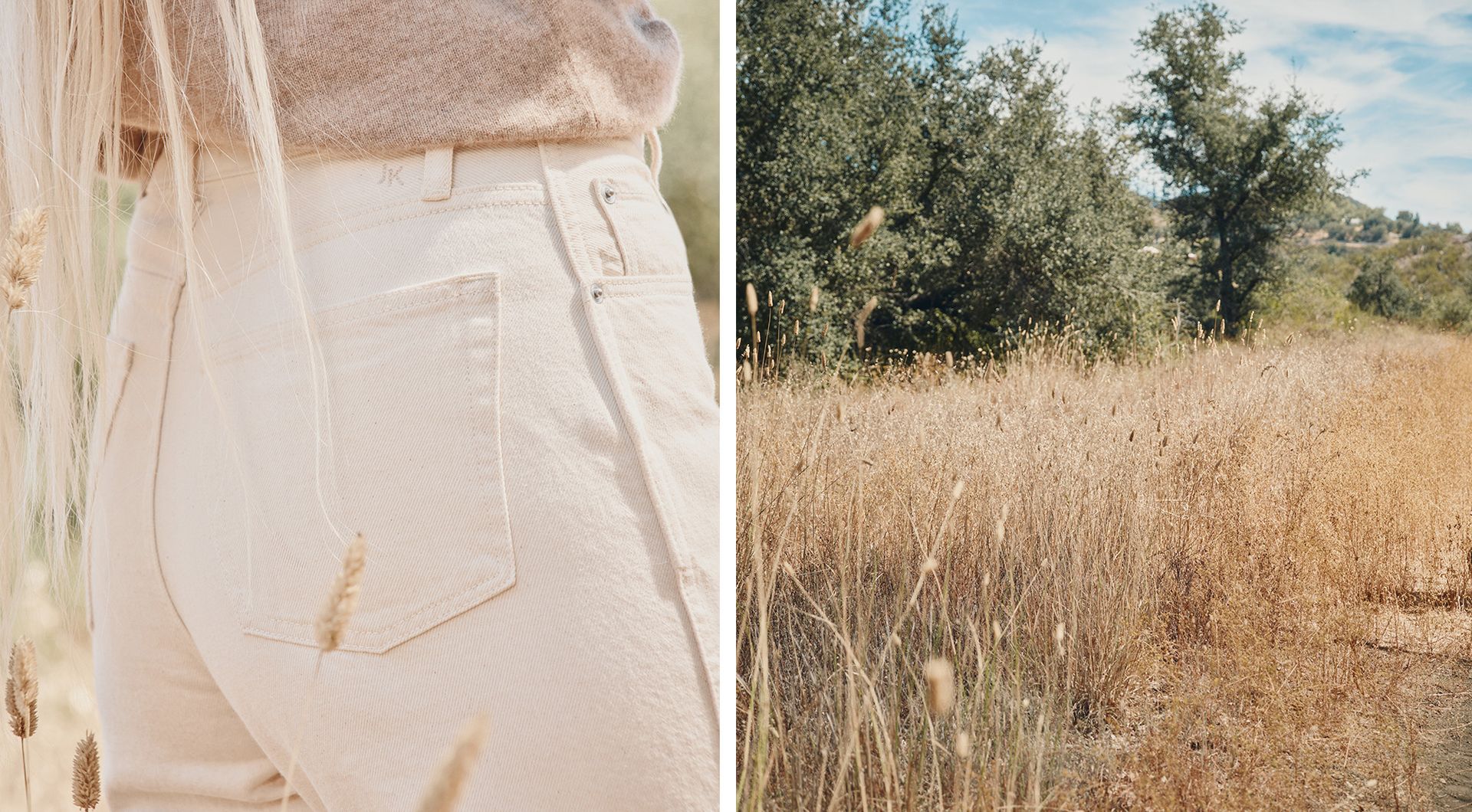 images from jenni kayne's denim campaign
