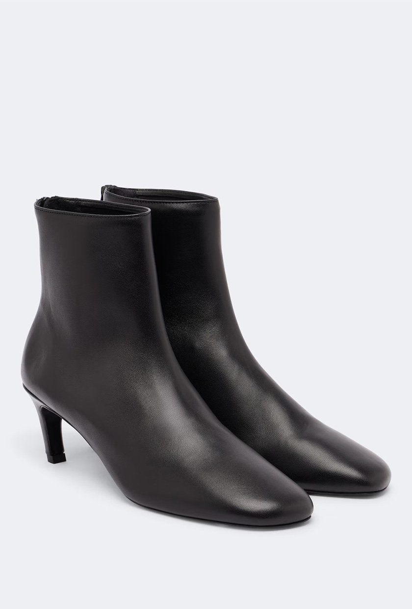 Toteme Leather ankle boots