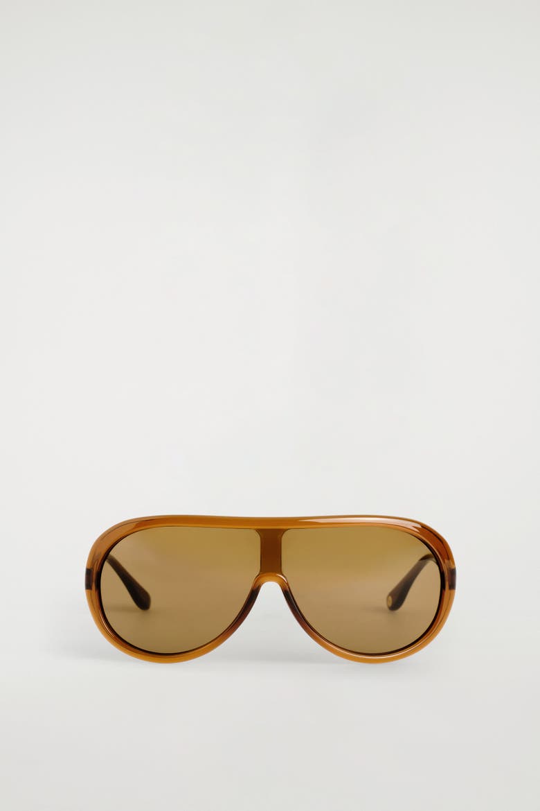 Oversized Aviator Sunglasses