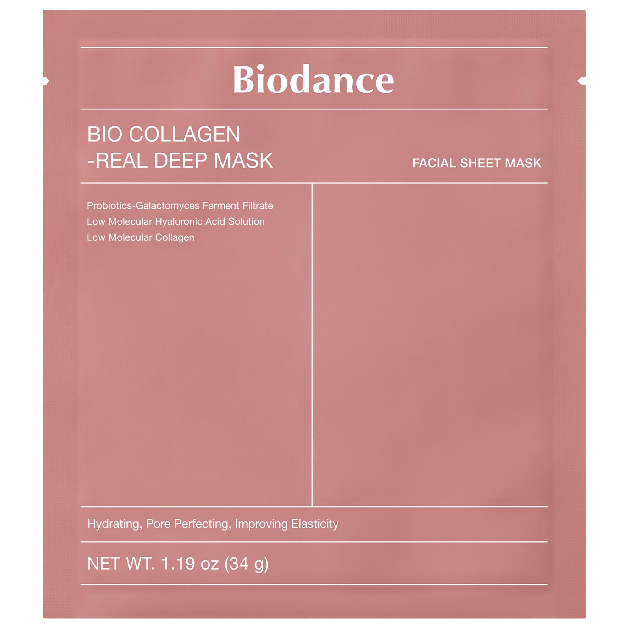 Bio Collagen Real Deep Mask for Pore Minimizing & Firming Care