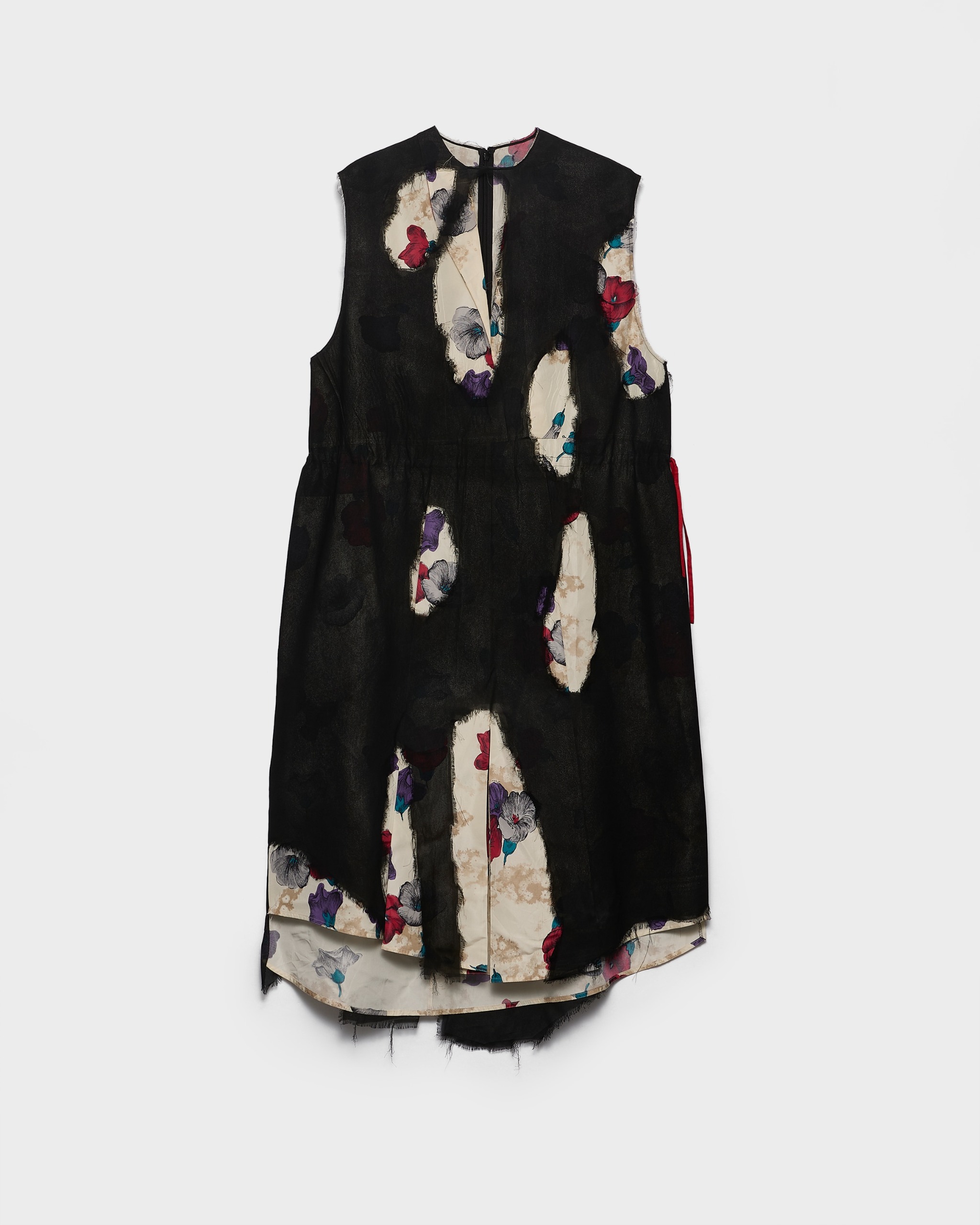 Devor&eacute; Georgette Dress - Black