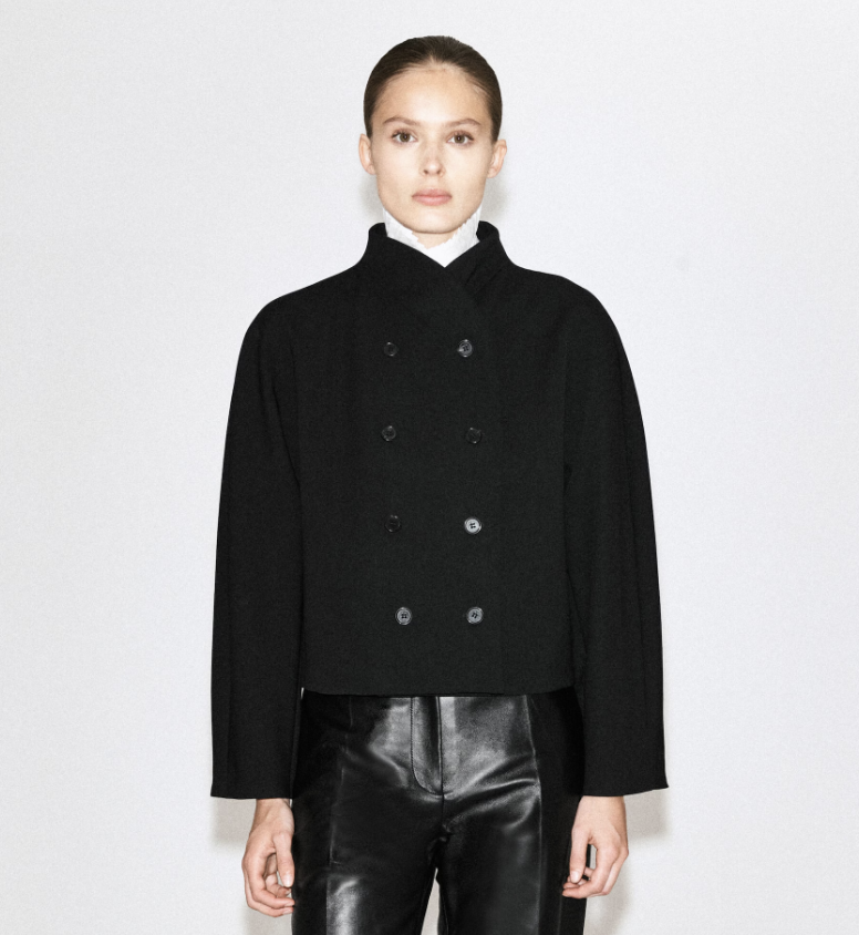 COS, Sculpted Stand-Collar Jacket