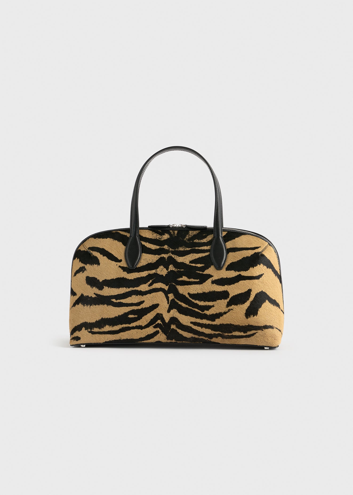 Medium Pony Hair Day Tote Tiger - One Size