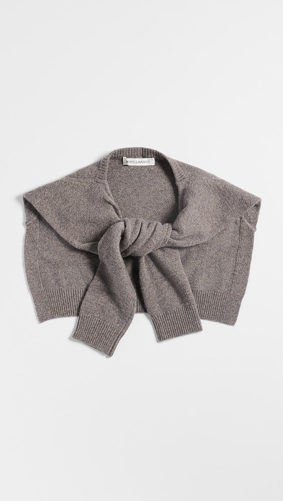 Cashmere Blend Sweater Scarf - Urban Fog