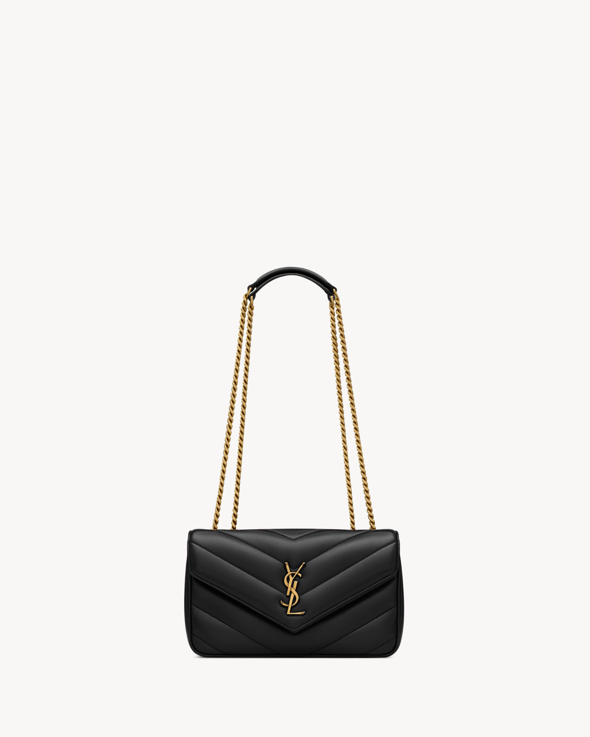 Loulou Small in Matelass&Eacute; Lambskin