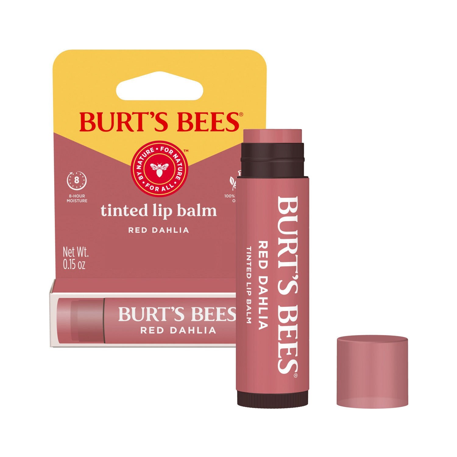 Burt's Bees Tinted Lip Balm, Red Dahlia