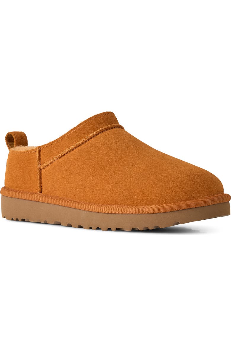 Women's Classic Micro Genuine Shearling Lined Slip-On