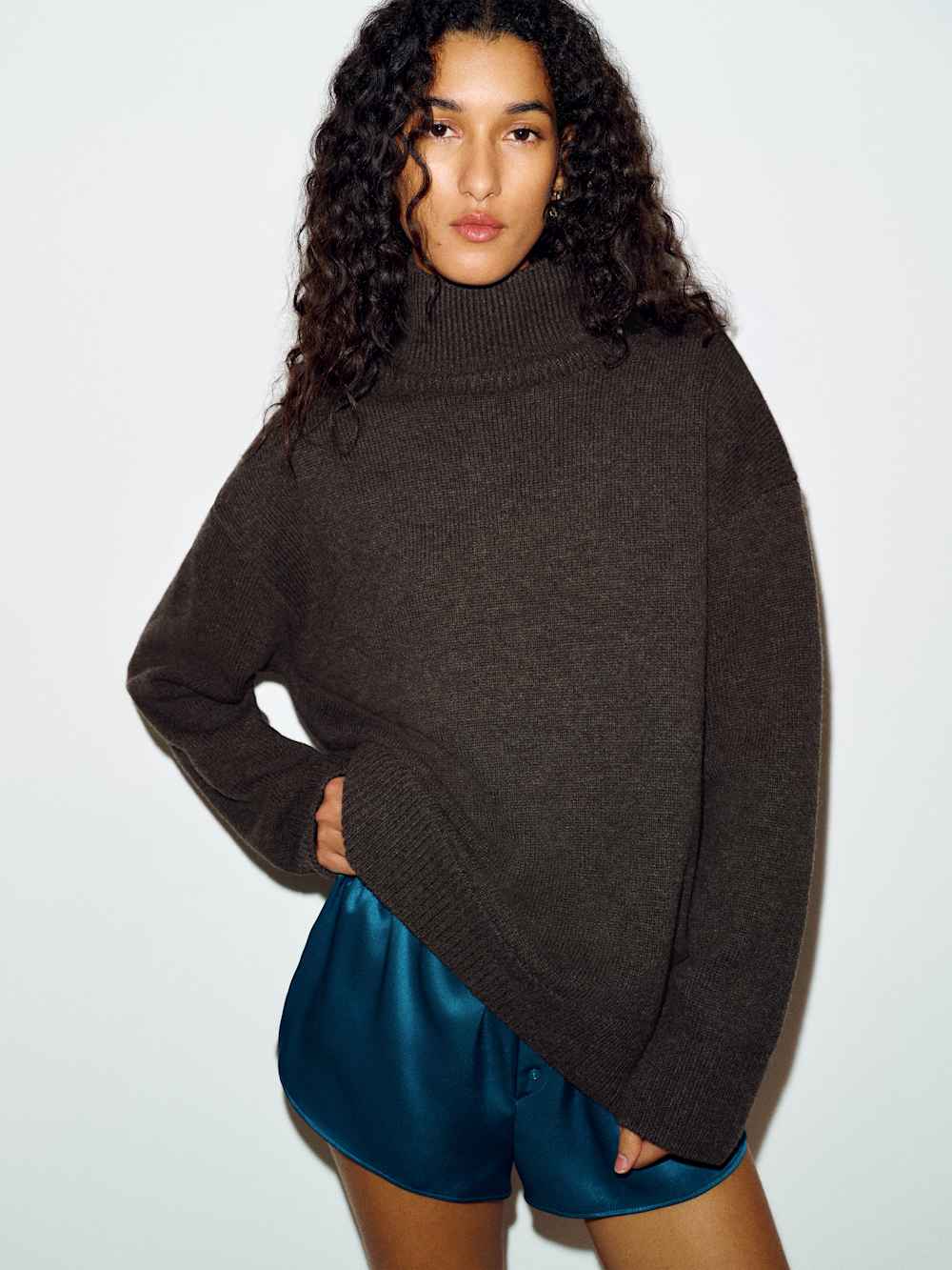 Jules Oversized Regenerative Wool Turtleneck
