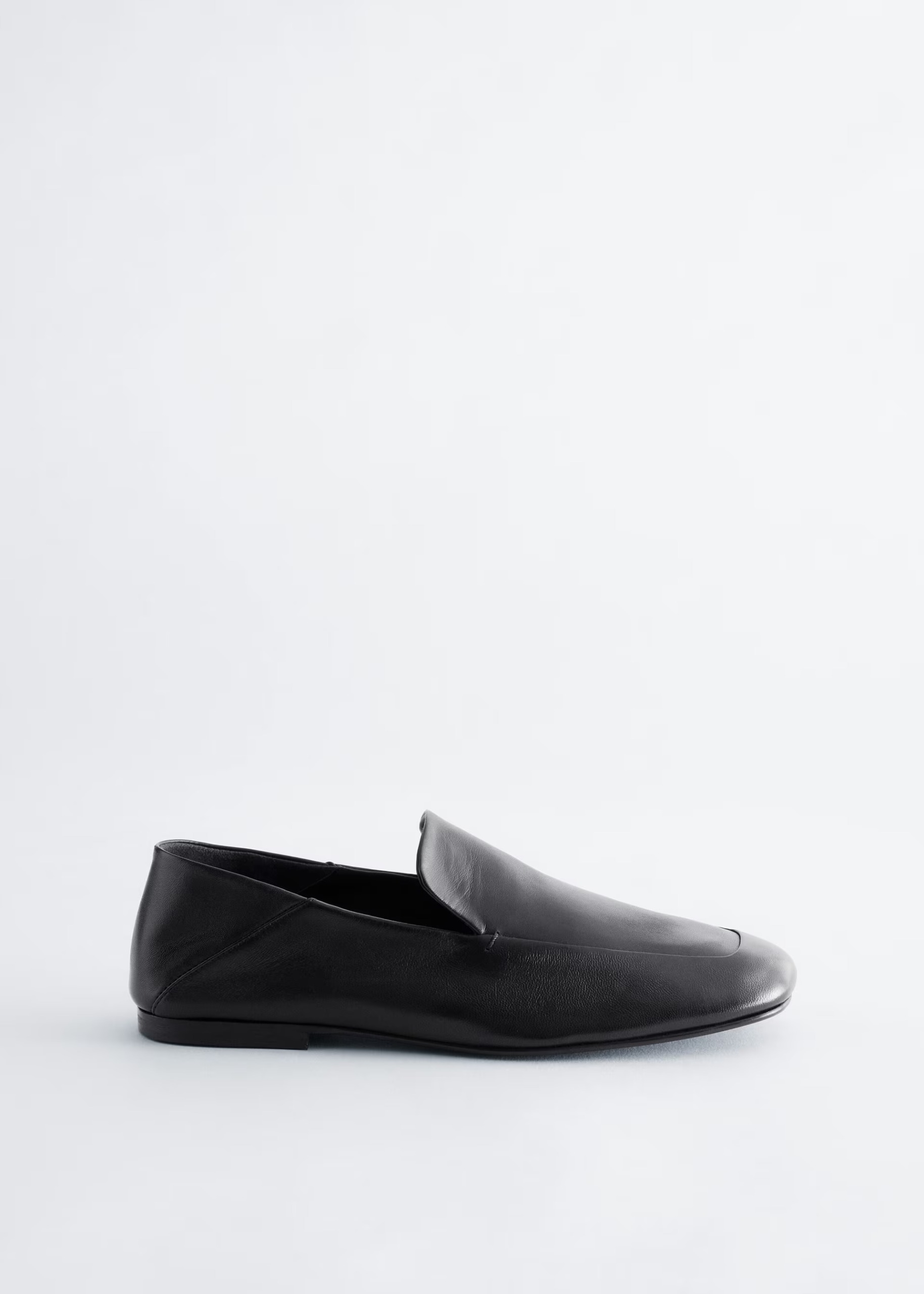 & Other Stories, Leather Loafers - Beige