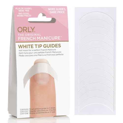 Orly Half Moon Guides, 78 Count