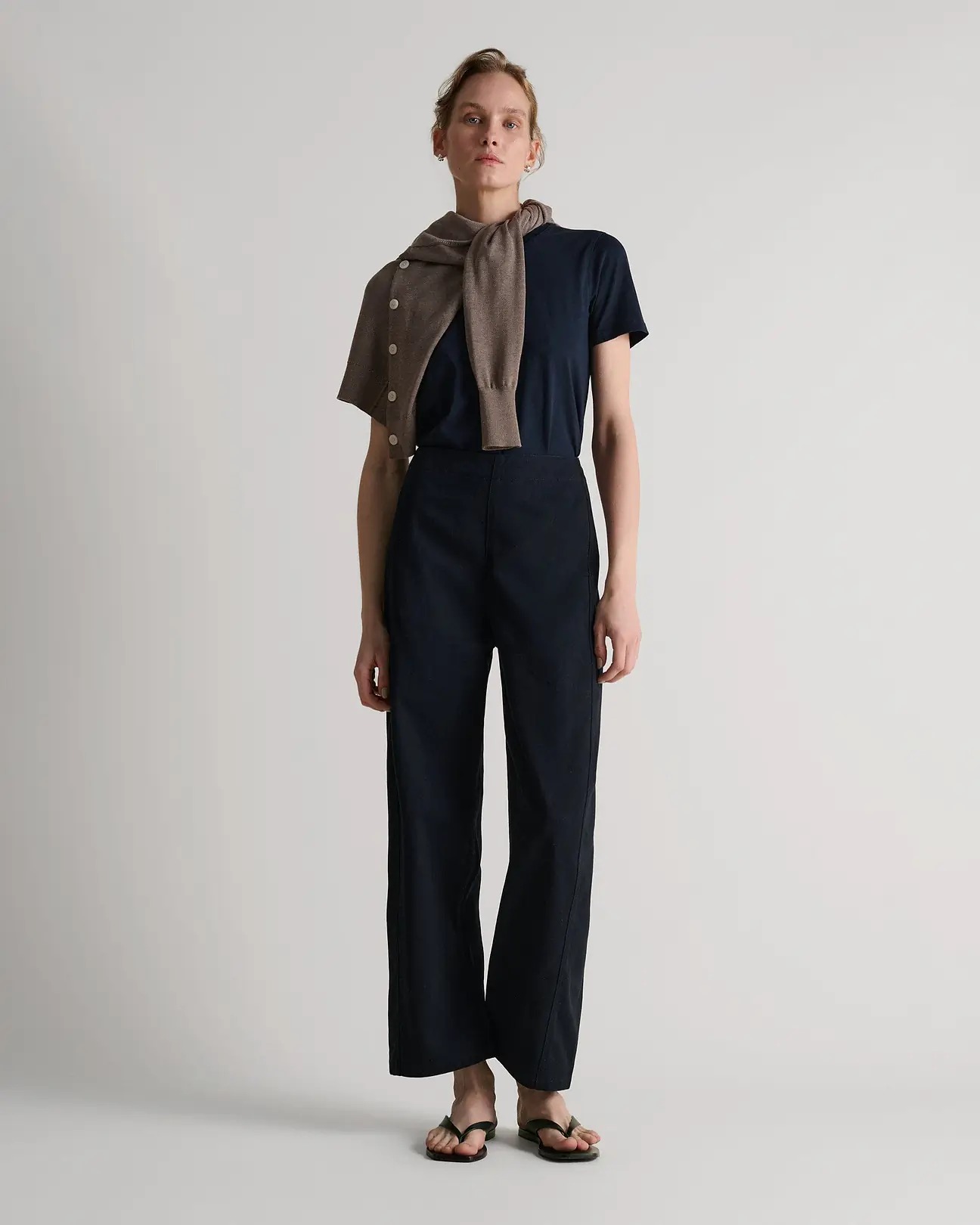 Rise & Fall, Women's Organic Cotton Barrel Leg Jean