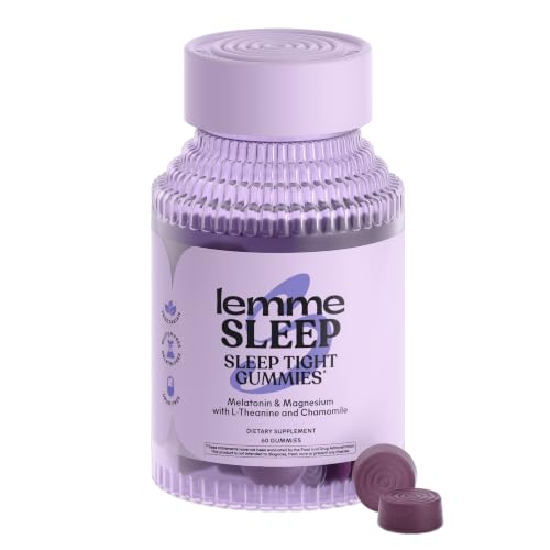 Lemme Sleep Gummies With 5mg Melatonin & Chamomile Extract, 30-Day Supply