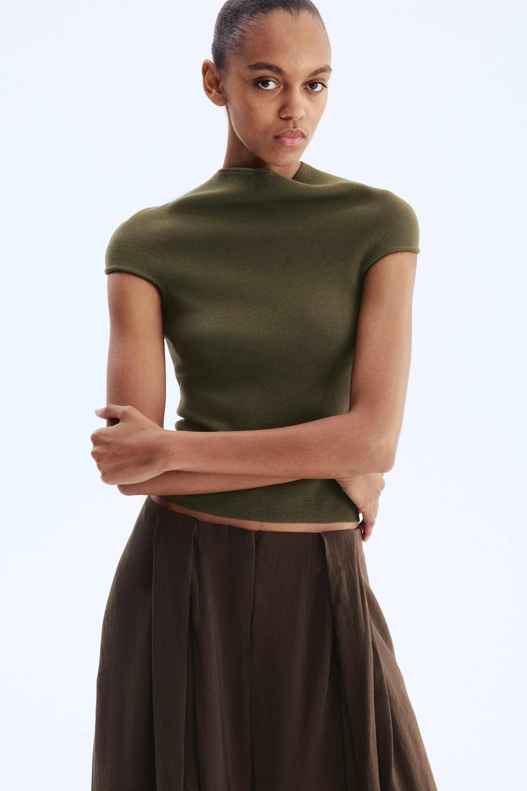 Turtleneck Top