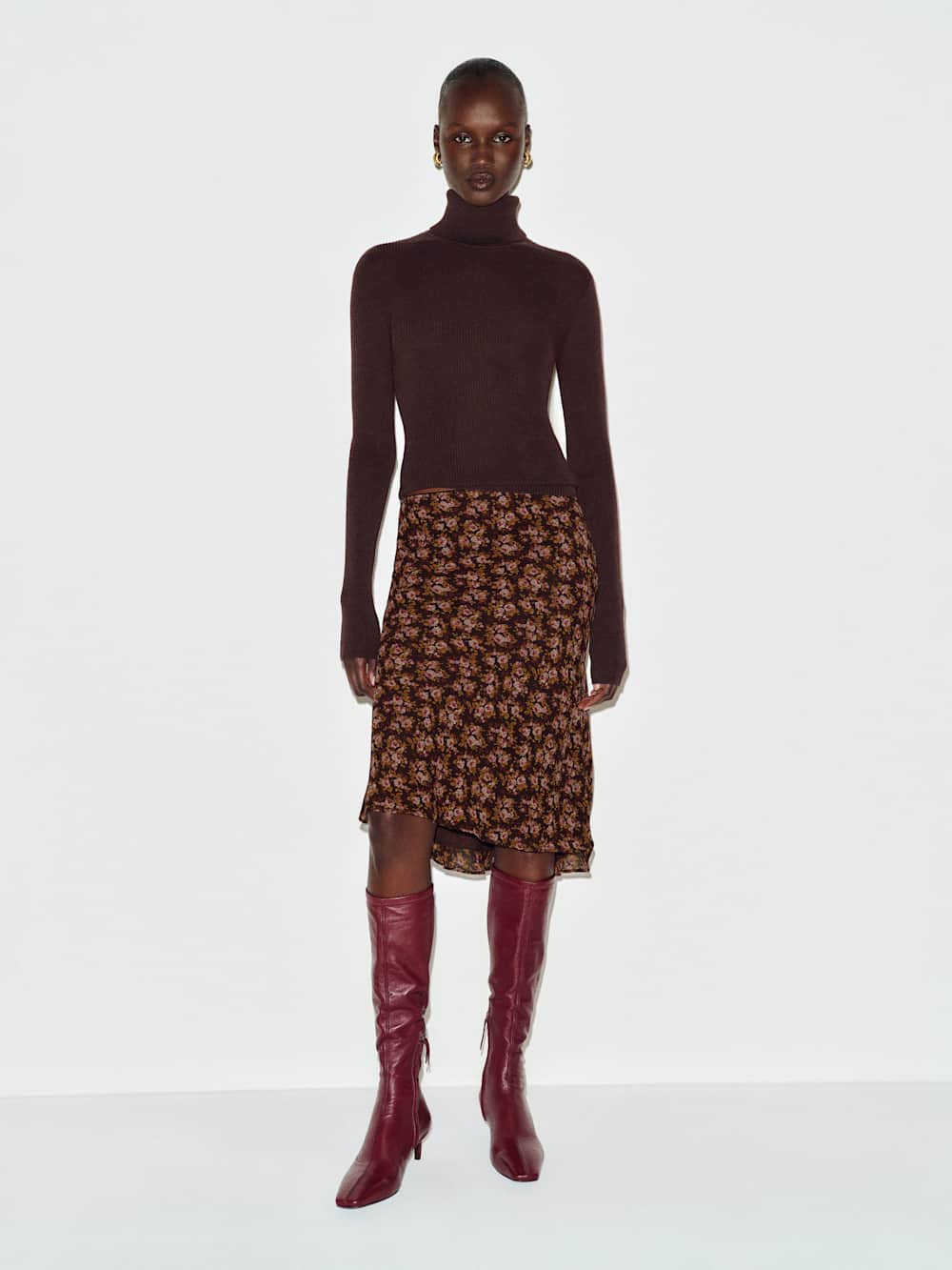 Layla Knee Length Skirt