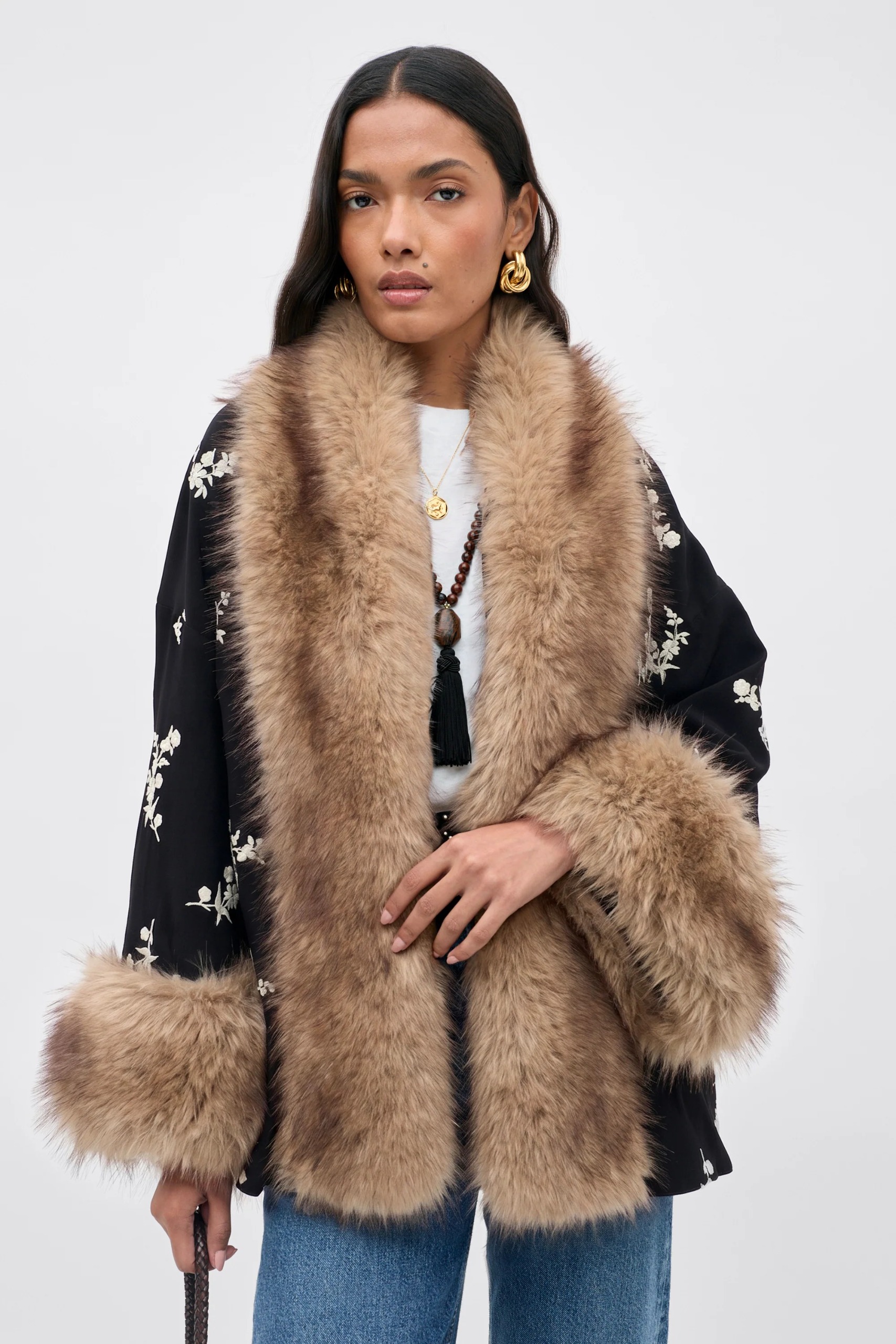 rixo london, Micah Embroidered Jacket