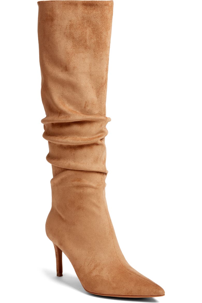 Ariana Pointed Toe Knee High Boot