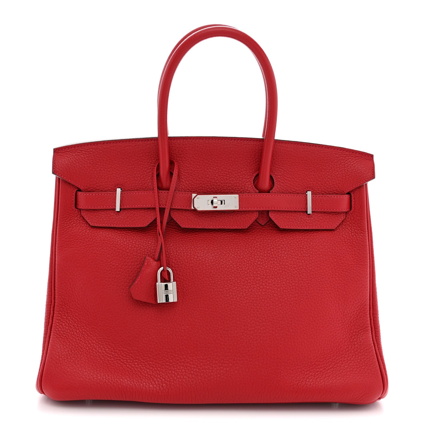 Hermes Togo Birkin 35 Rouge Casaque