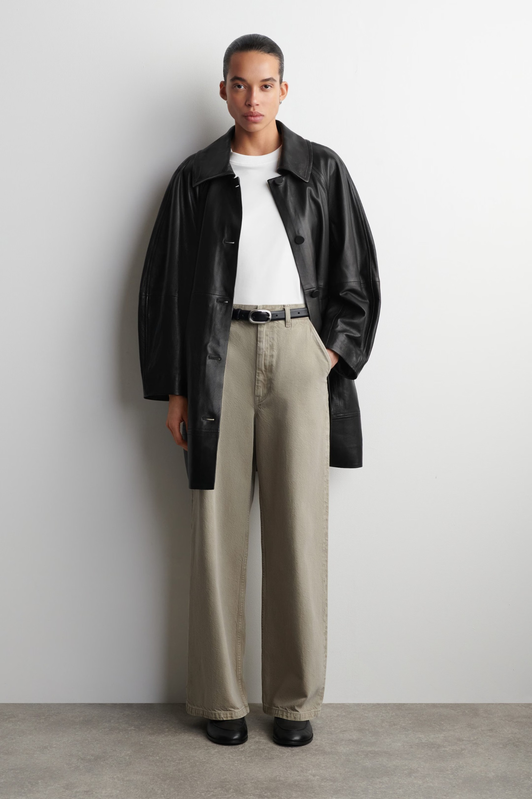 COS, Wide-Leg Denim Trousers