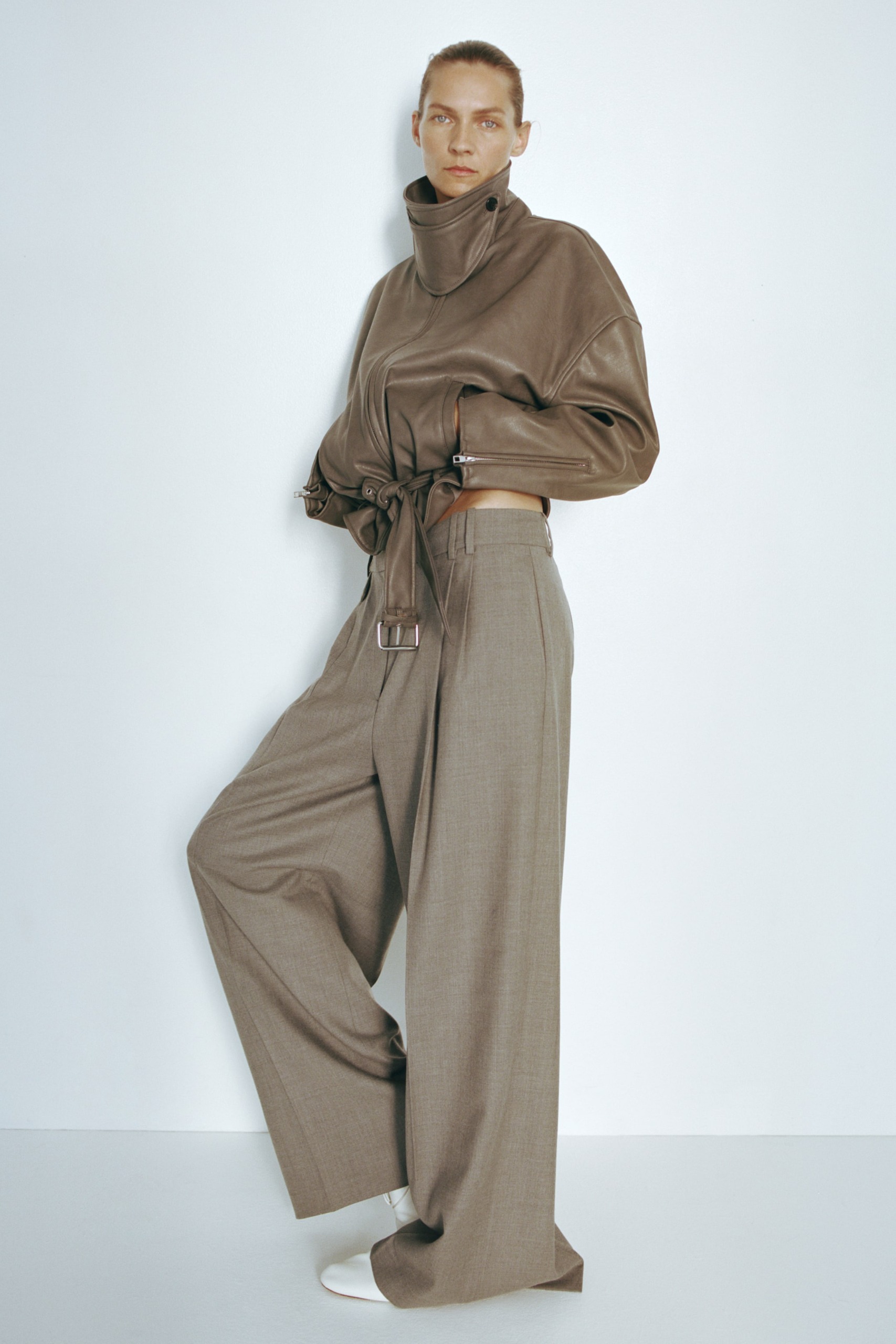 Wide Tailored Trousers
