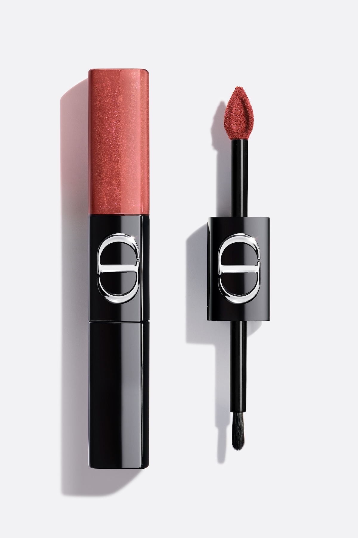 Dior, Rouge Dior Sequin Liquid Duo Holiday Gift 2026 Edition - 973 Sweet Spice