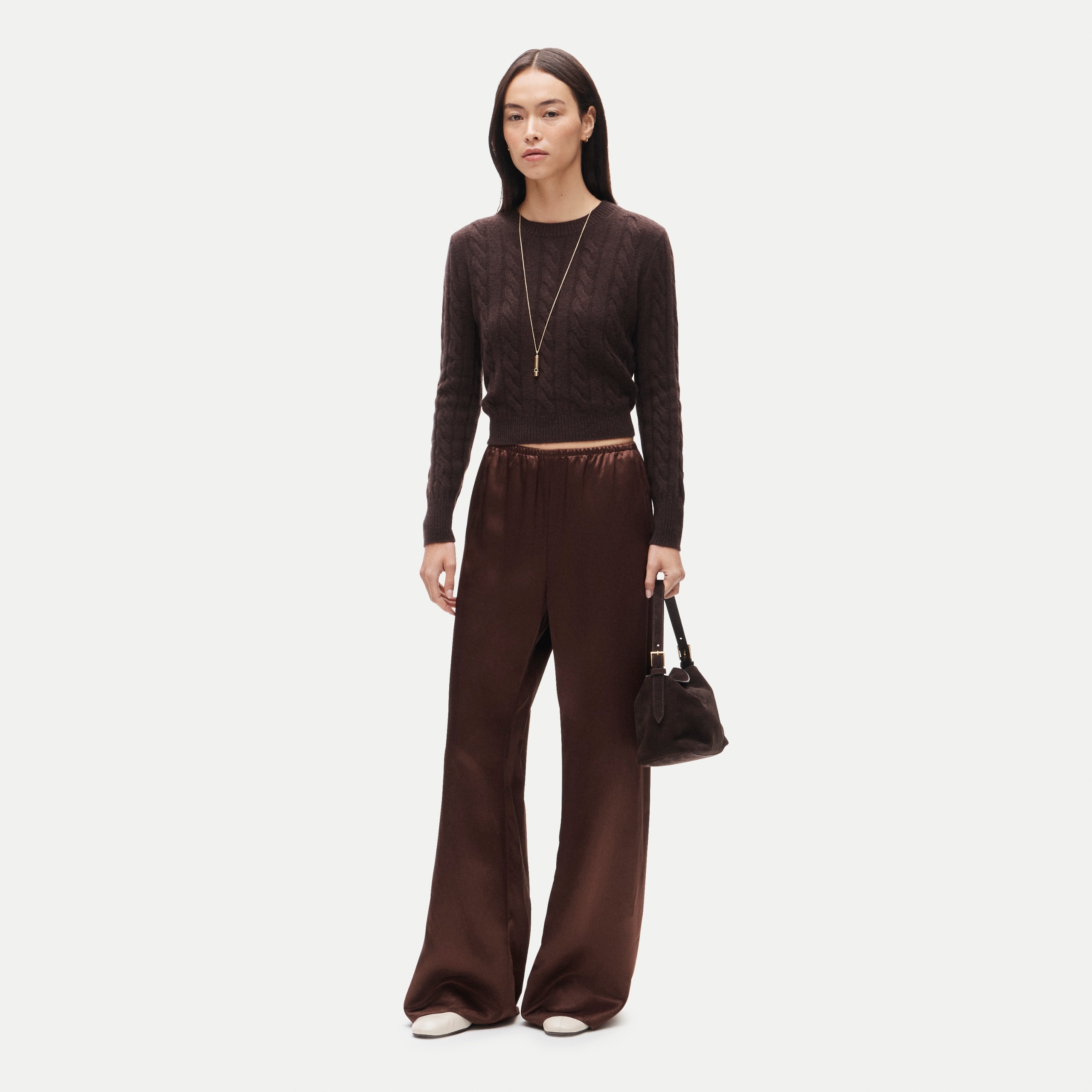 Cosmo Pant in Luster Charmeuse