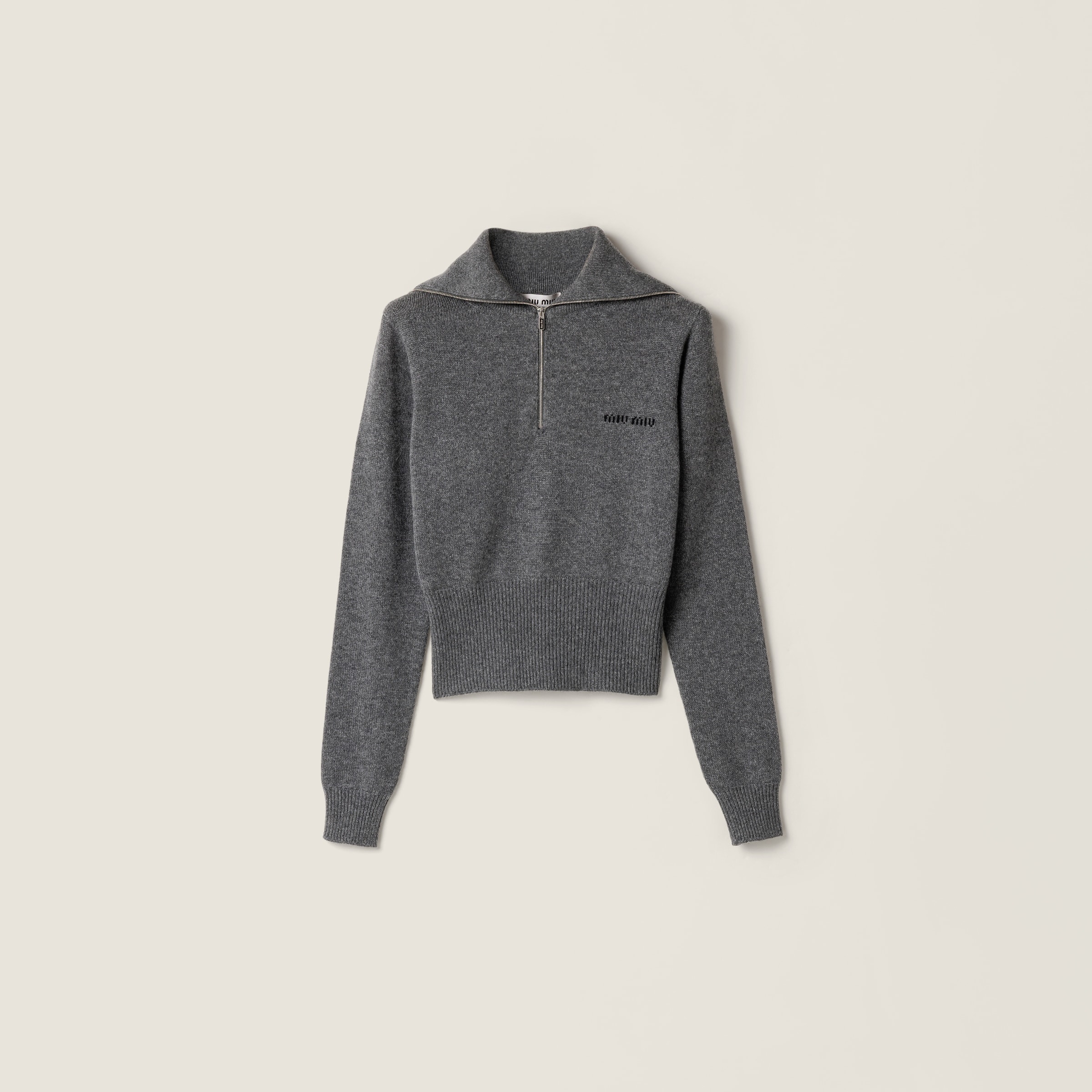 Cashmere Half-Zipper Sweater