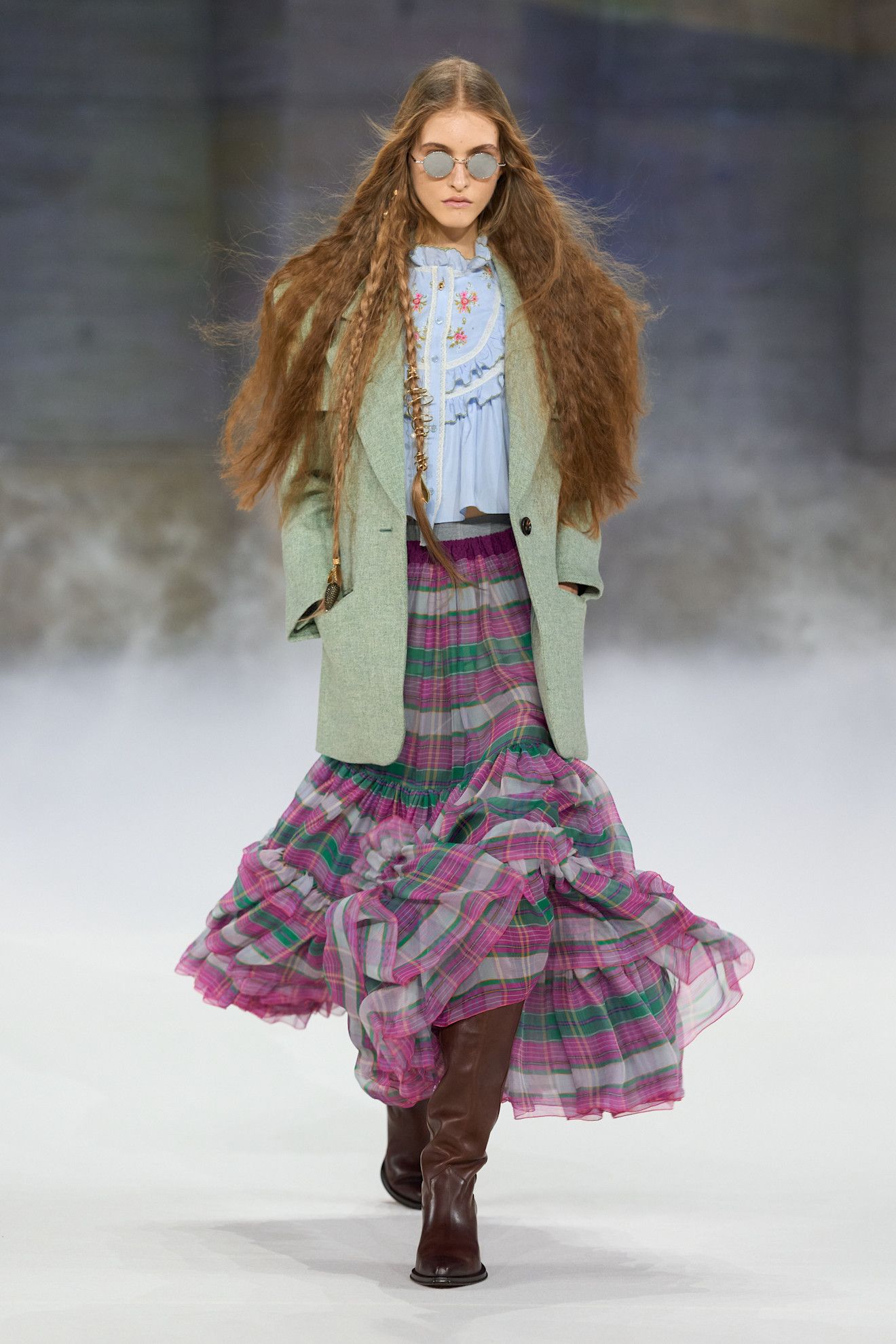 Fall 2026 runway model.
