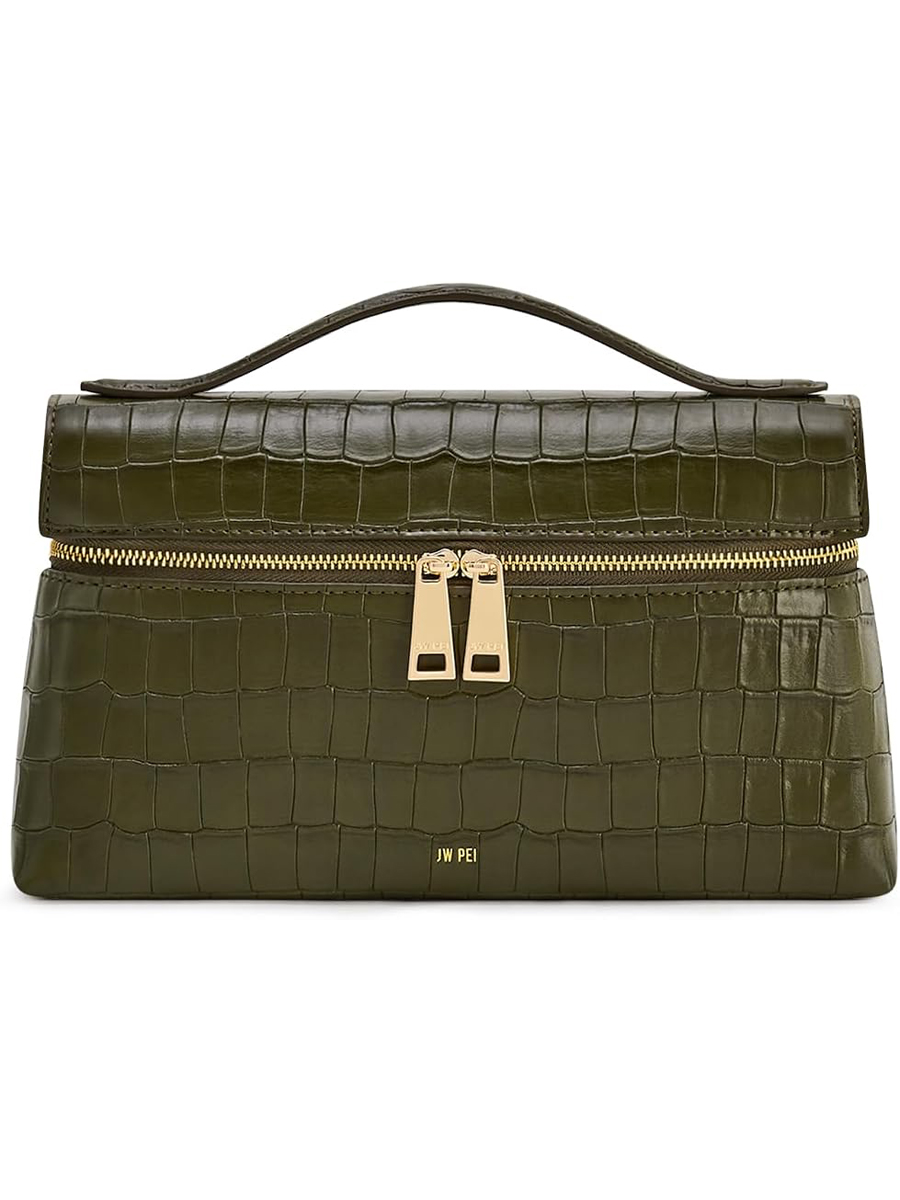 JW PEI, Thea Croc-Embossed Top Handle Bag