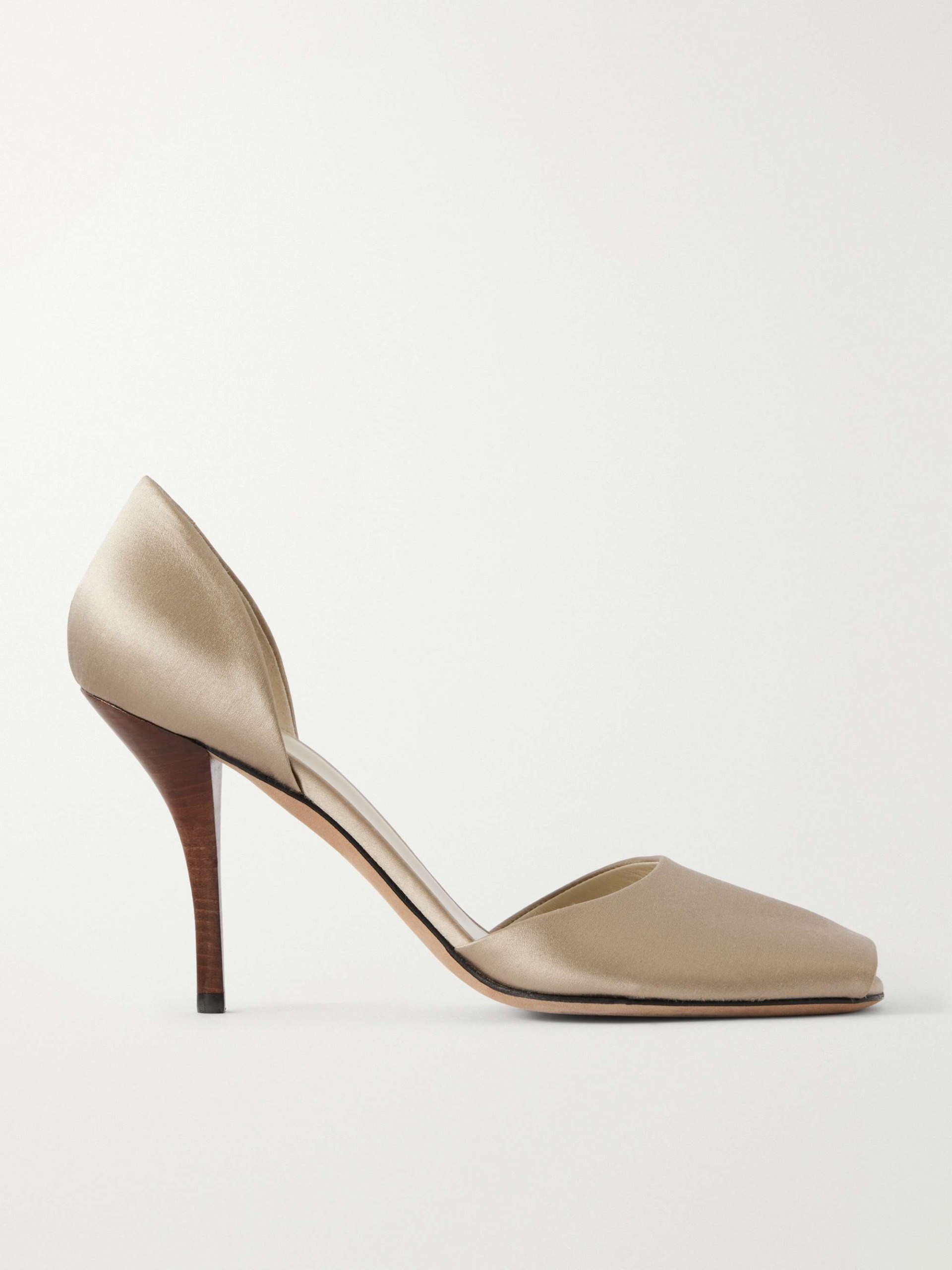 Noor D'orsay 90 Satin Pumps