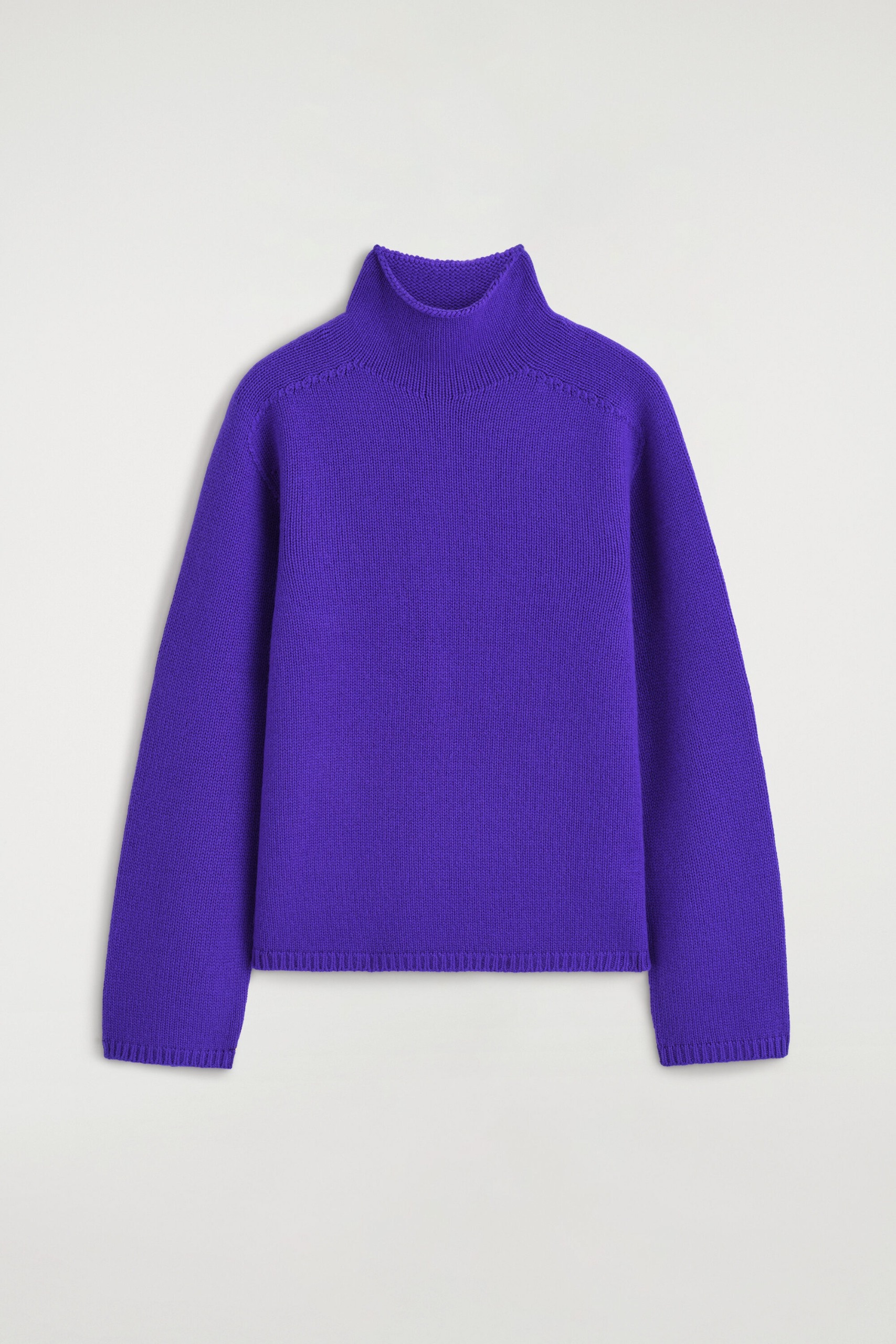 Pure Cashmere Funnel-Neck Jumper