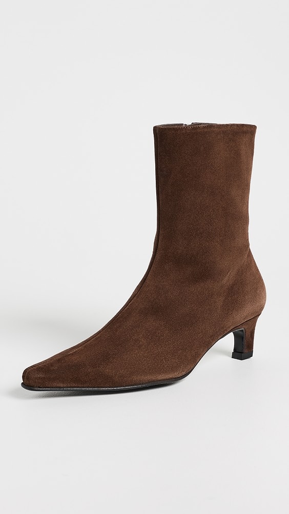 ALOHAS Ambar Suede Ankle Boots - Suede Brown